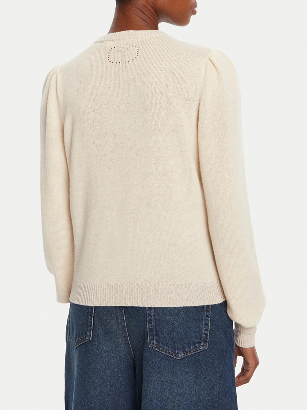 Cardigan Twin Set da Donna - Avorio