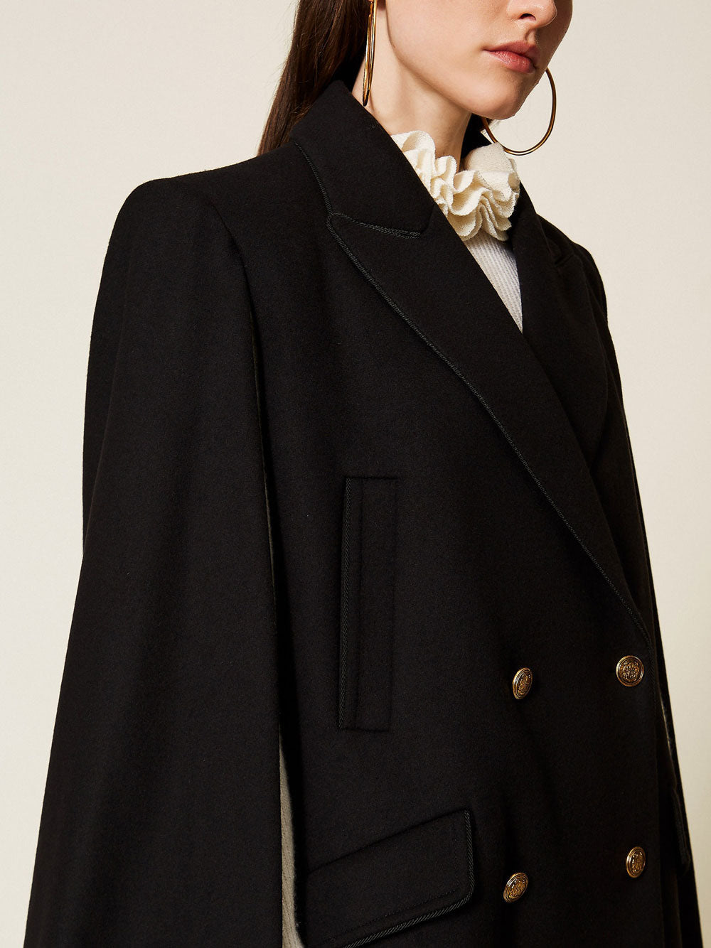 Blazer Twin Set da Donna - Nero