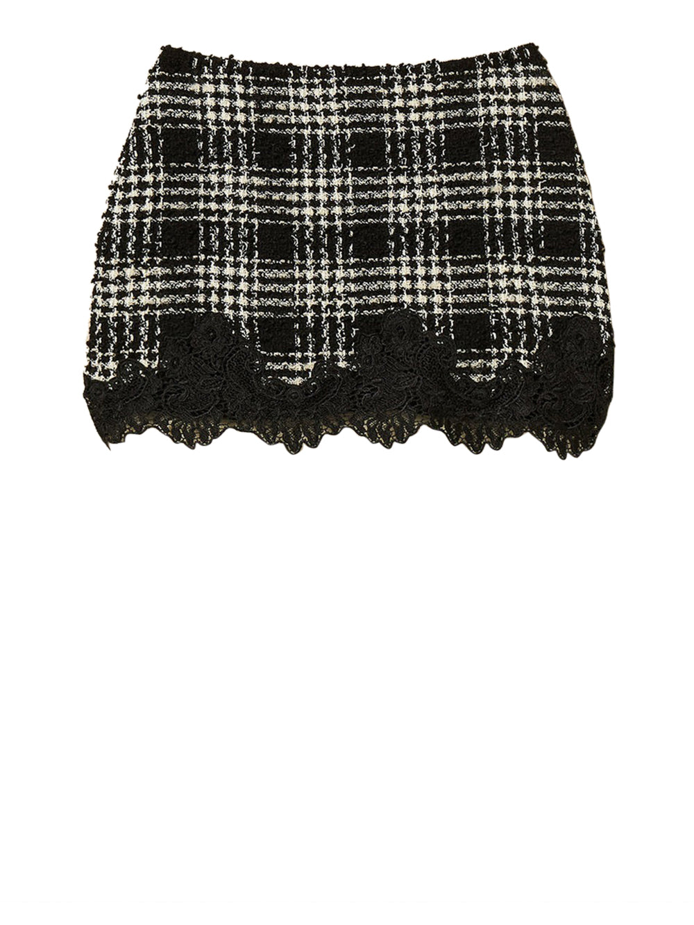 Gonna Mini Twin Set da Donna - Nero