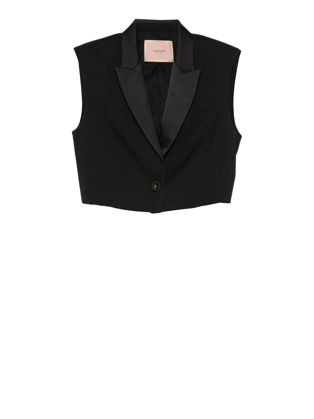 Gilet Twin Set da Donna - Nero