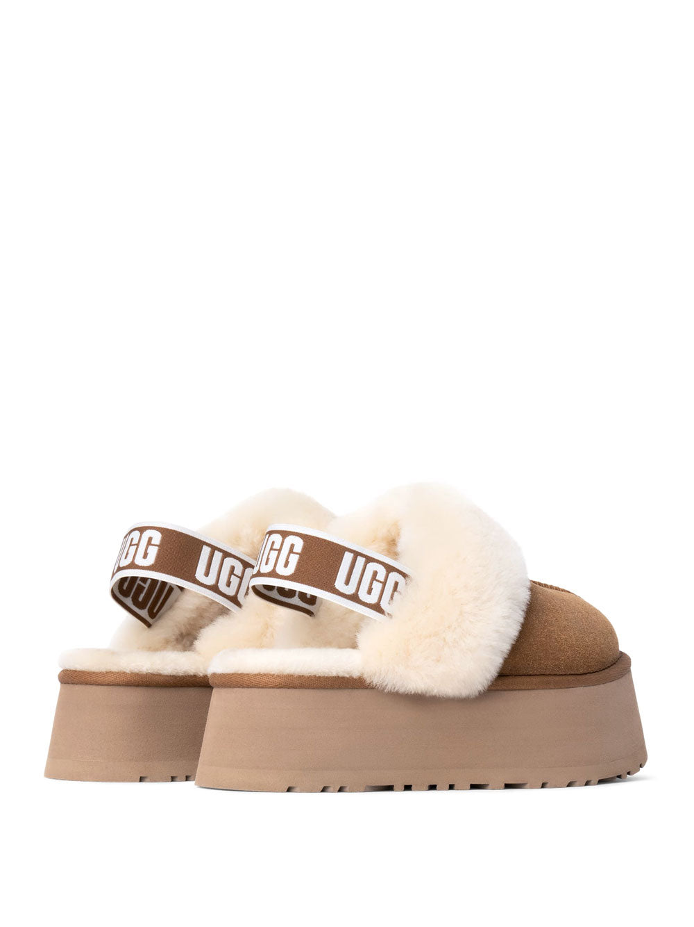 Ciabatte Ugg Funkette da Donna - Marrone