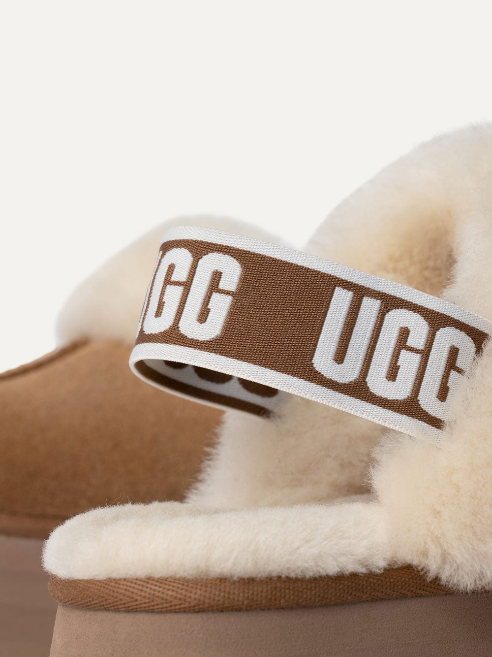 Ciabatte Ugg Funkette da Donna - Marrone