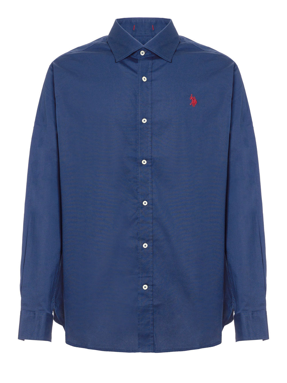 Camicia Classica U.S. Polo Assn. Slim Fit da Uomo - Blu
