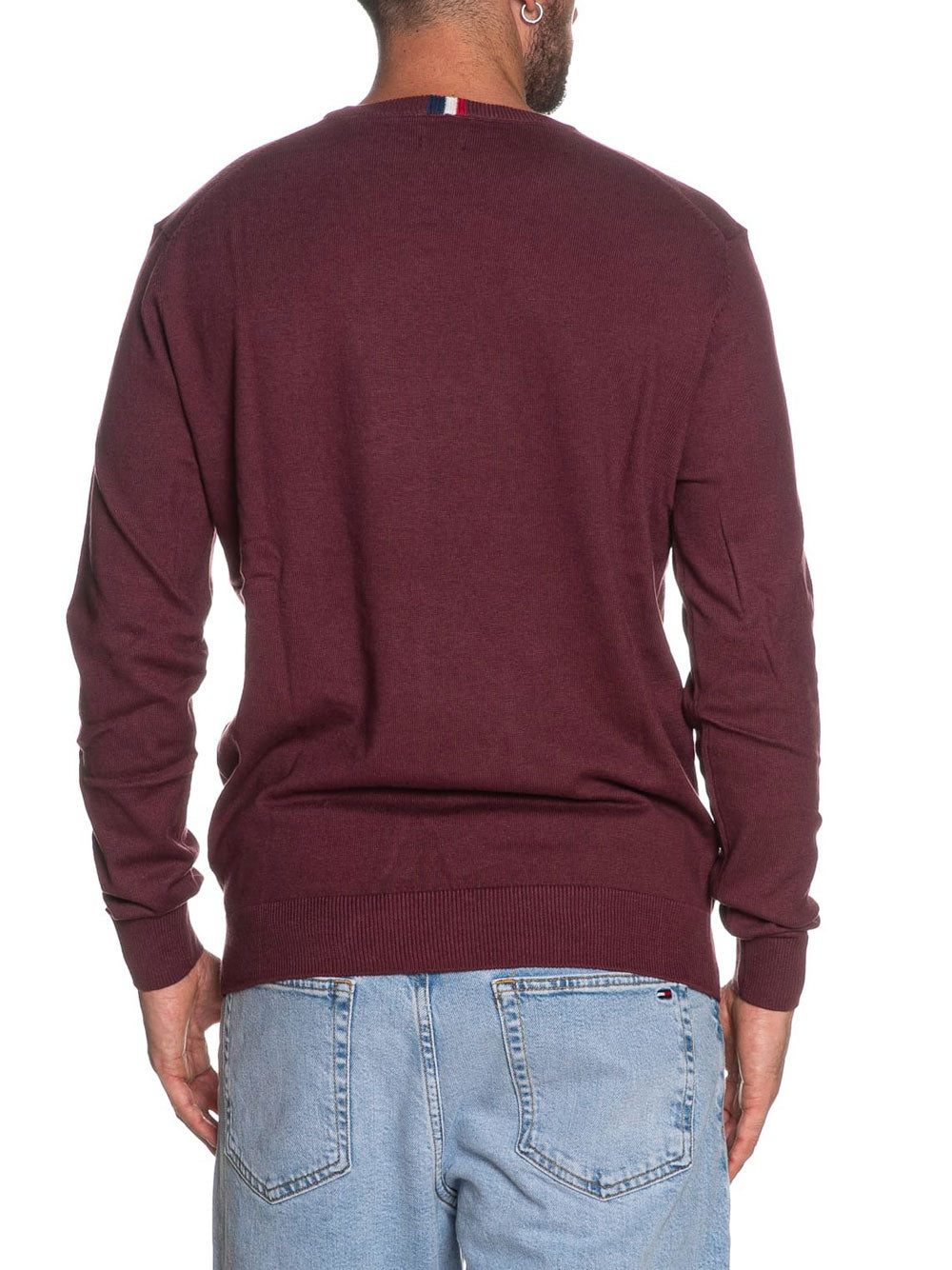 Pullover U.S. Polo Assn. Leon da Uomo - Bordeaux