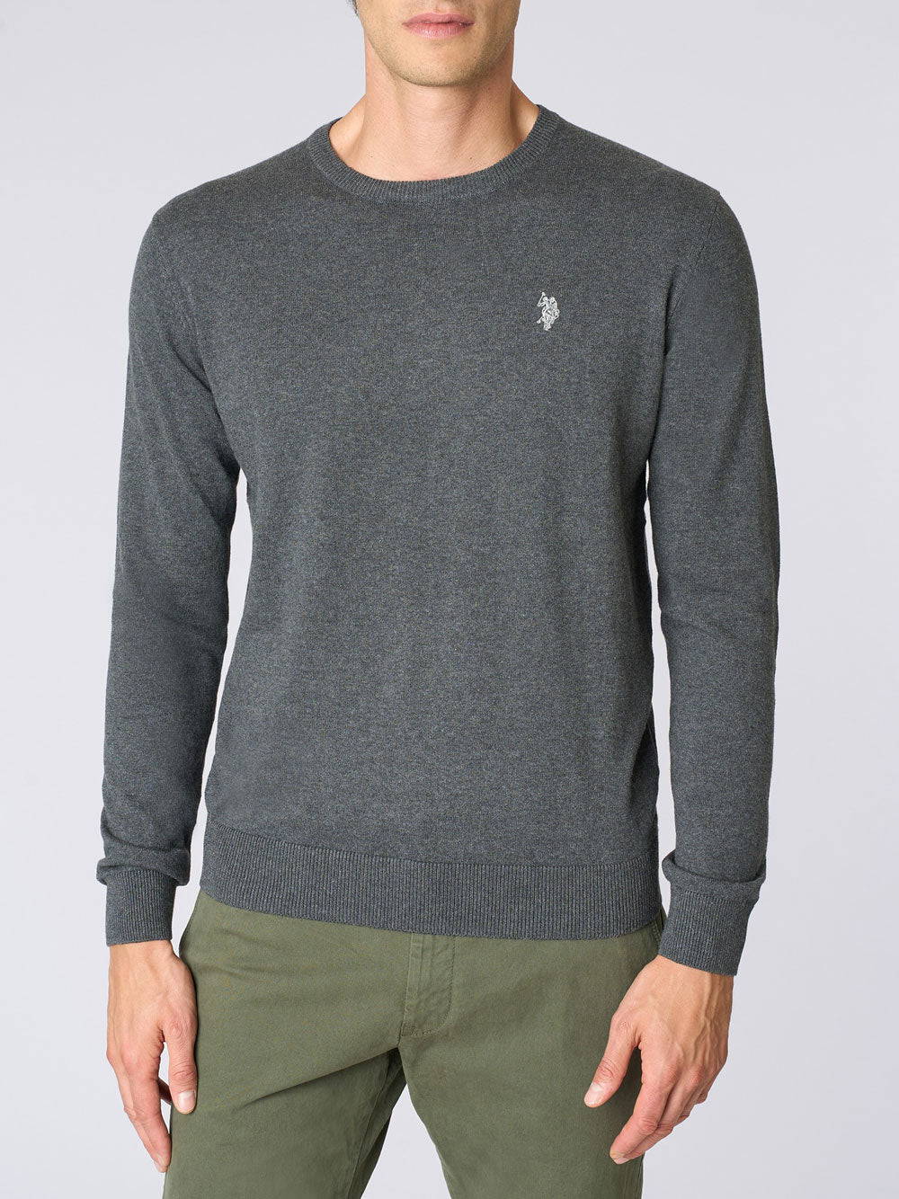 Pullover U.S. Polo Assn. Leon da Uomo - Grigio