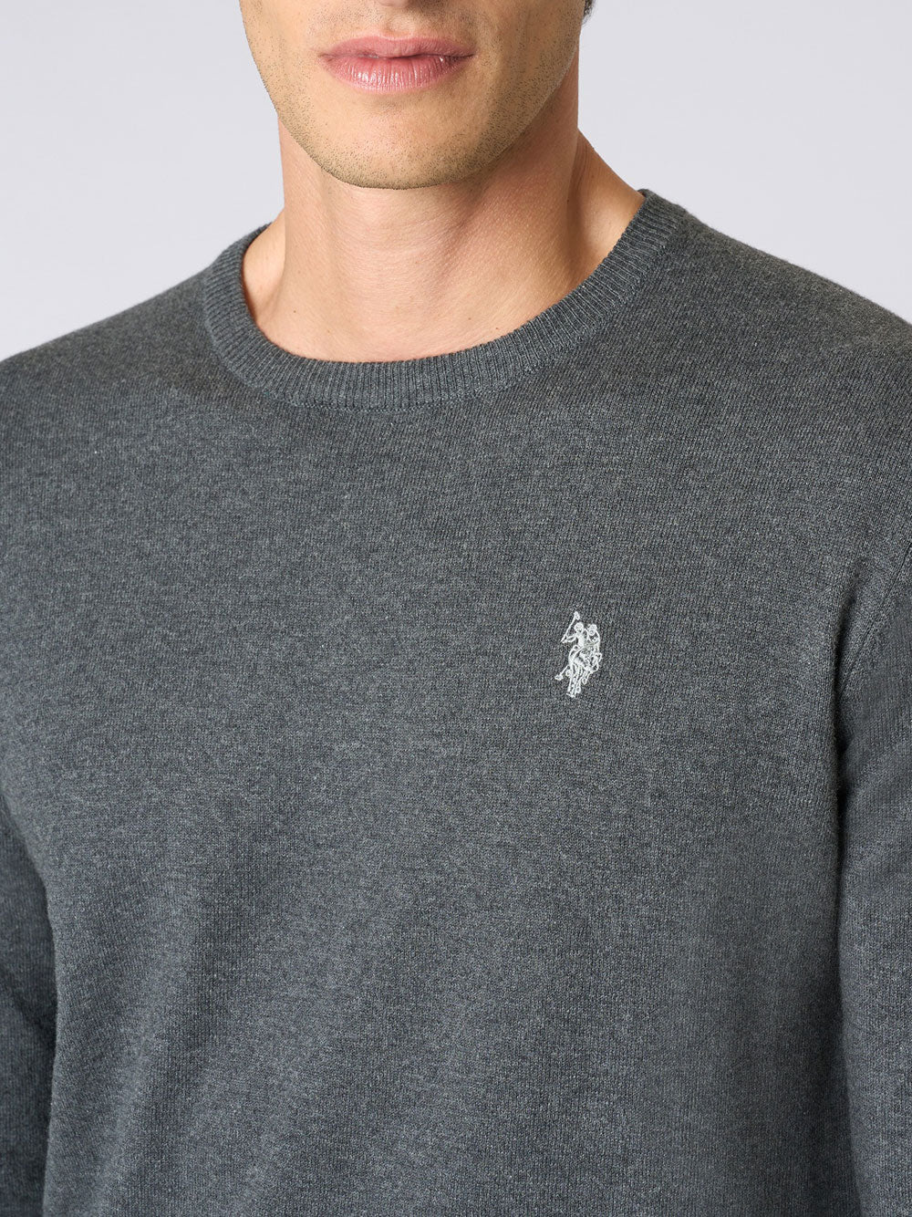 Pullover U.S. Polo Assn. Leon da Uomo - Grigio