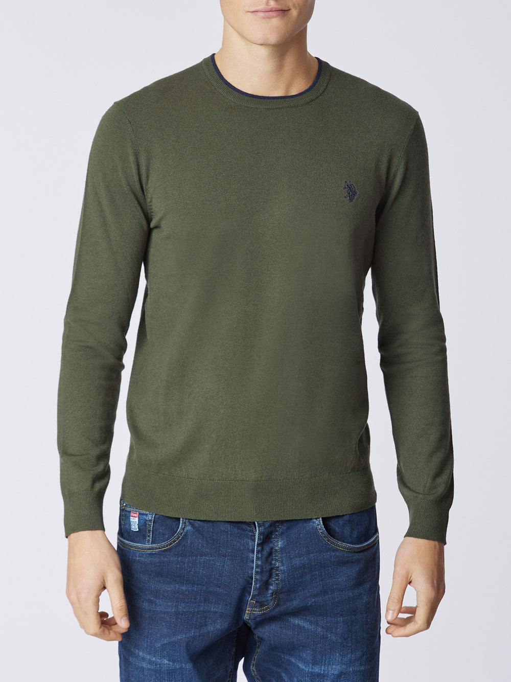 Maglione U.S. Polo Assn. Alf da Uomo - Verde