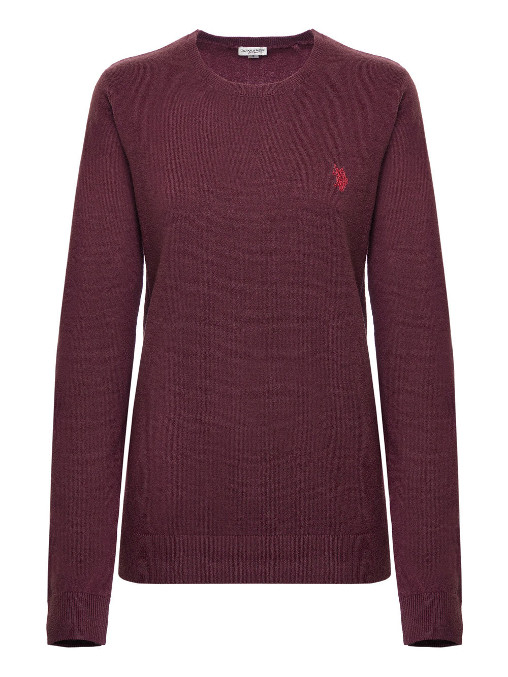 Maglione U.S. Polo Assn. Pam da Donna - Bordeaux