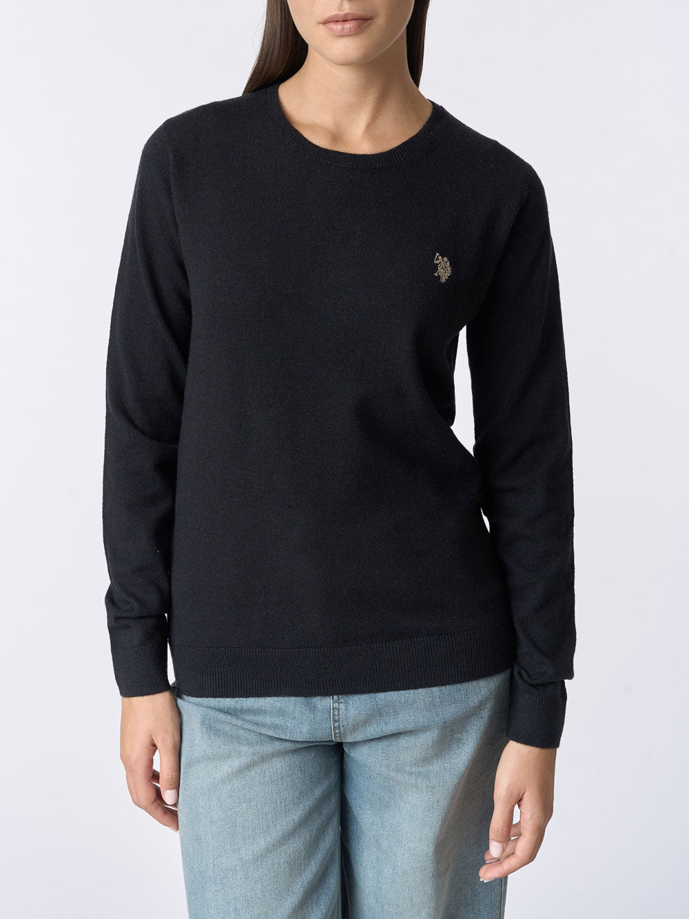 Maglione U.S. Polo Assn. Pam da Donna - Nero