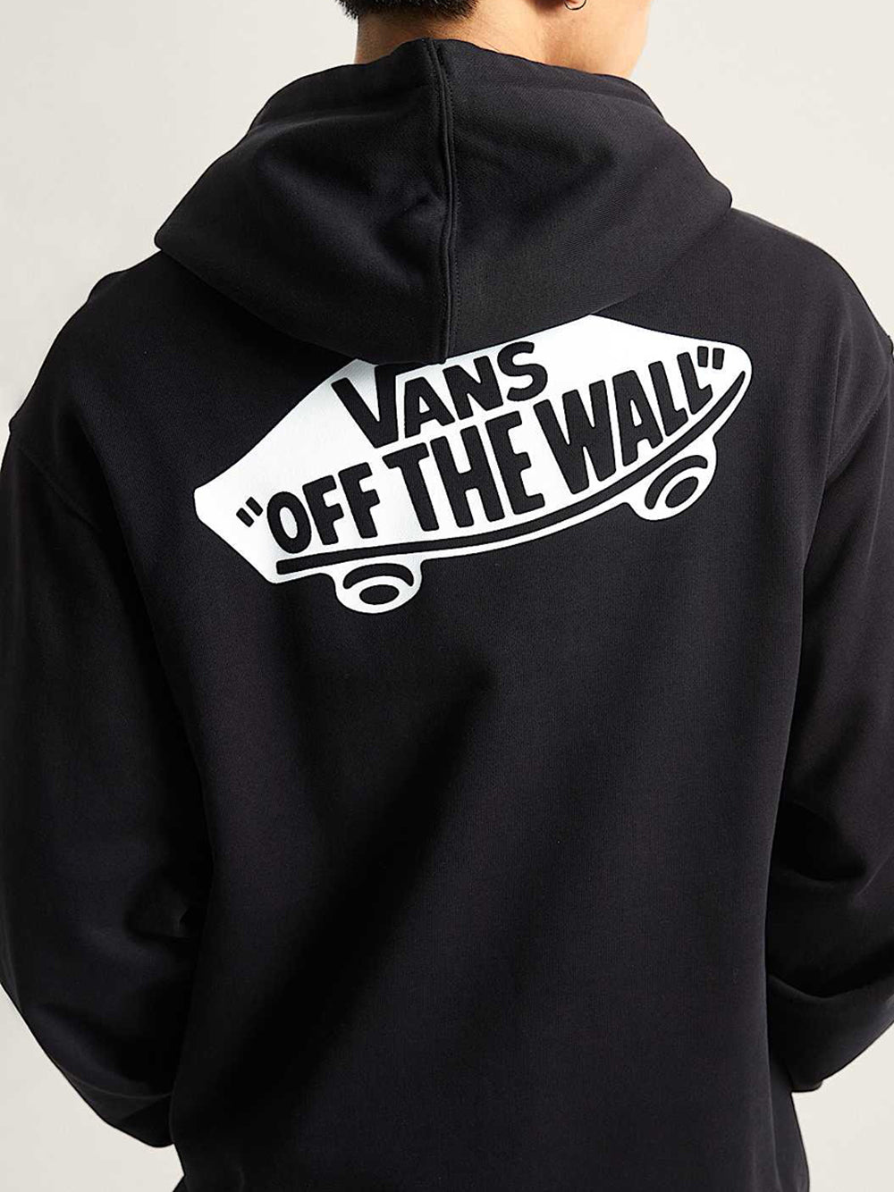 Felpa Cappuccio Vans Style 76 da Uomo - Nero