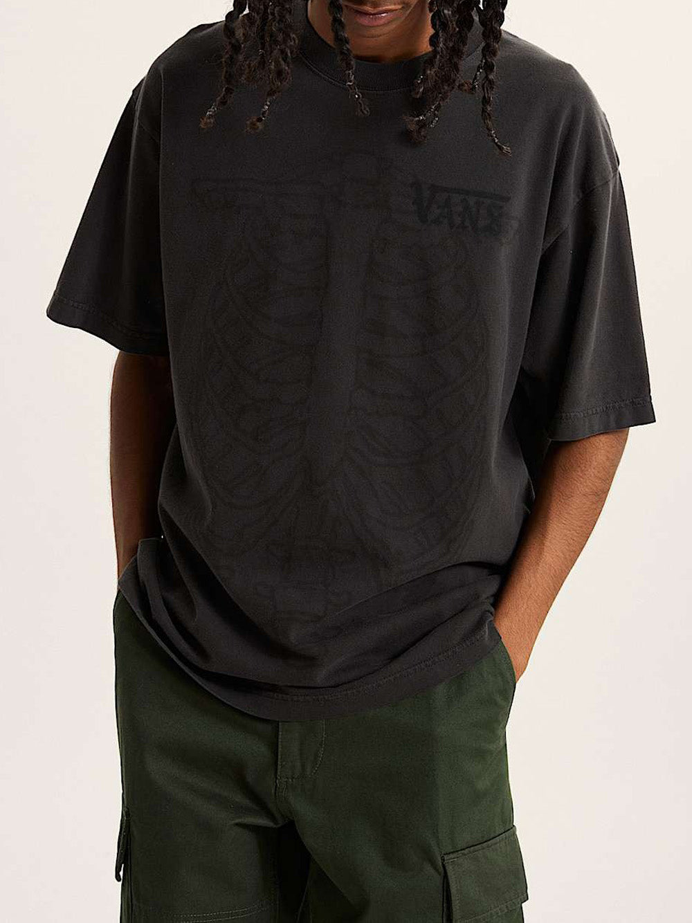 T-shirt Vans da Uomo - Nero