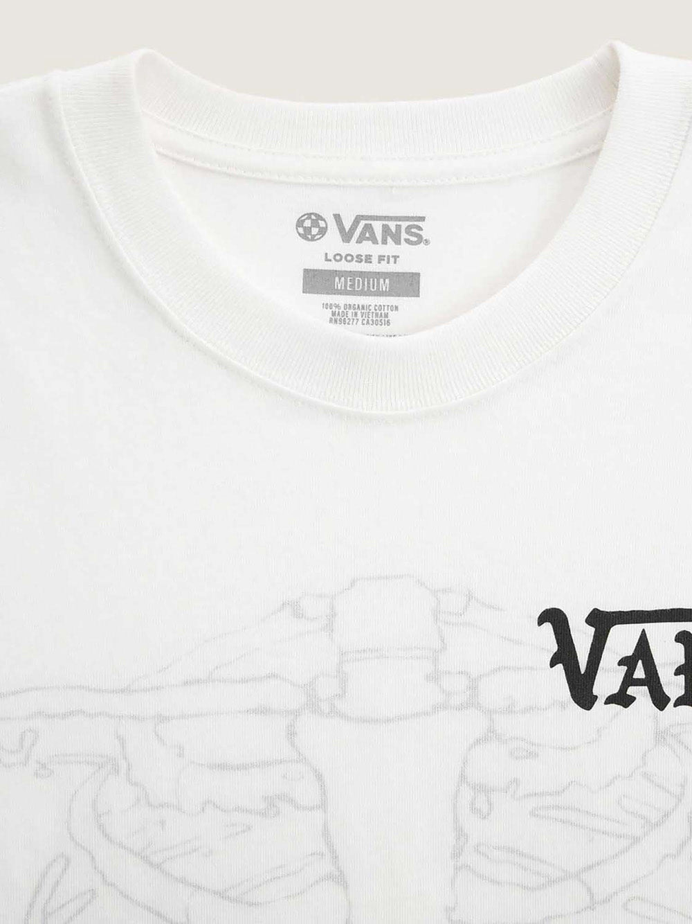 T-shirt Vans da Uomo - Bianco