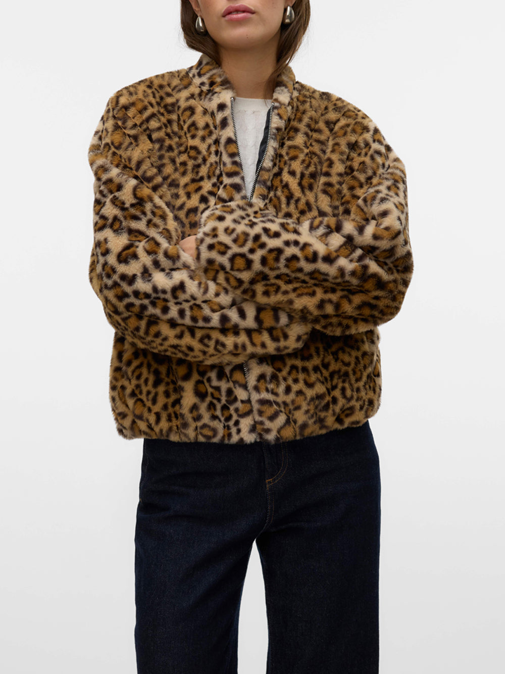 Giubbino Vero Moda da Donna - Maculato Marrone