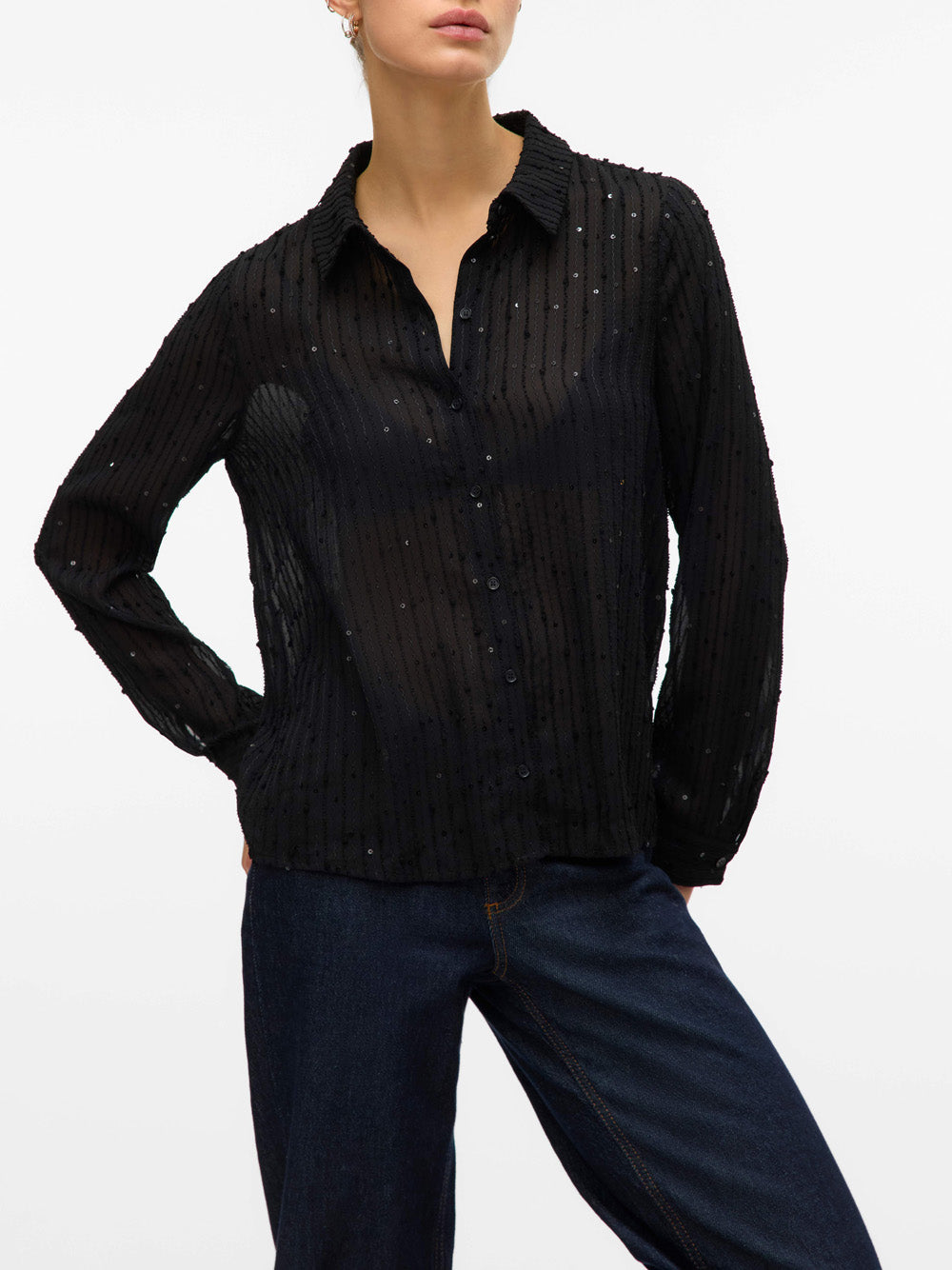 Camicia Vero Moda da Donna - Nero