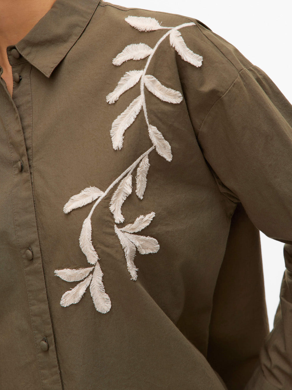 Camicia Casual Vero Moda da Donna - Verde