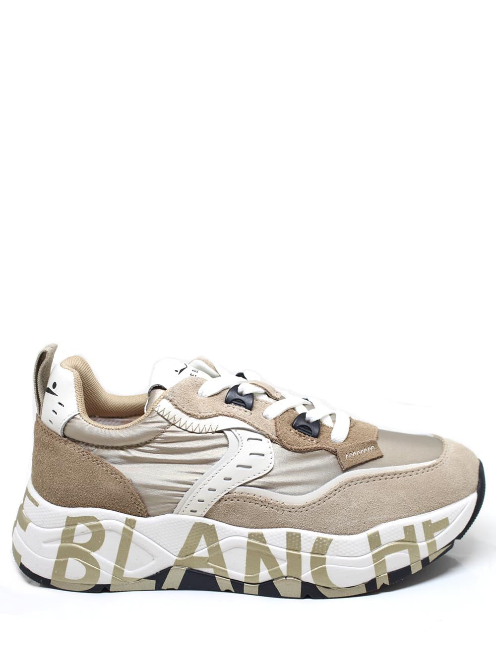 Voile Blanche Sneakers Donna Mod. 001201747527 CLUB 105 2E41 Platinum Oro