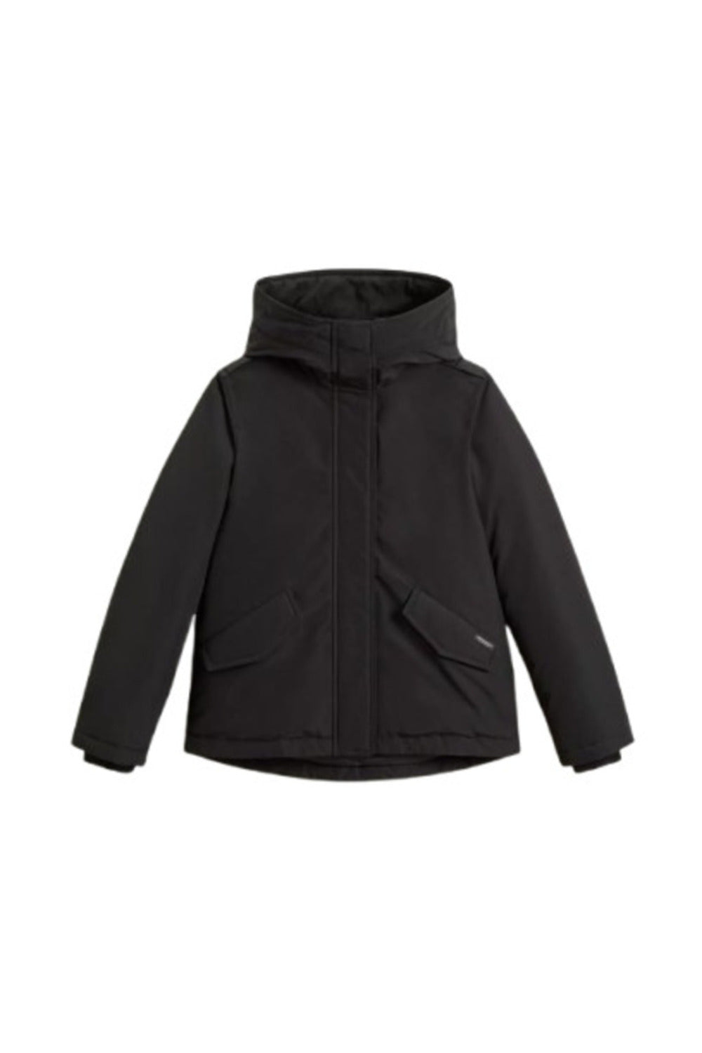 Woolrich Giubbotto MILITARY JKT Donna Mod. CFWWOU2075FRUT0001 BLK BLACK Nero