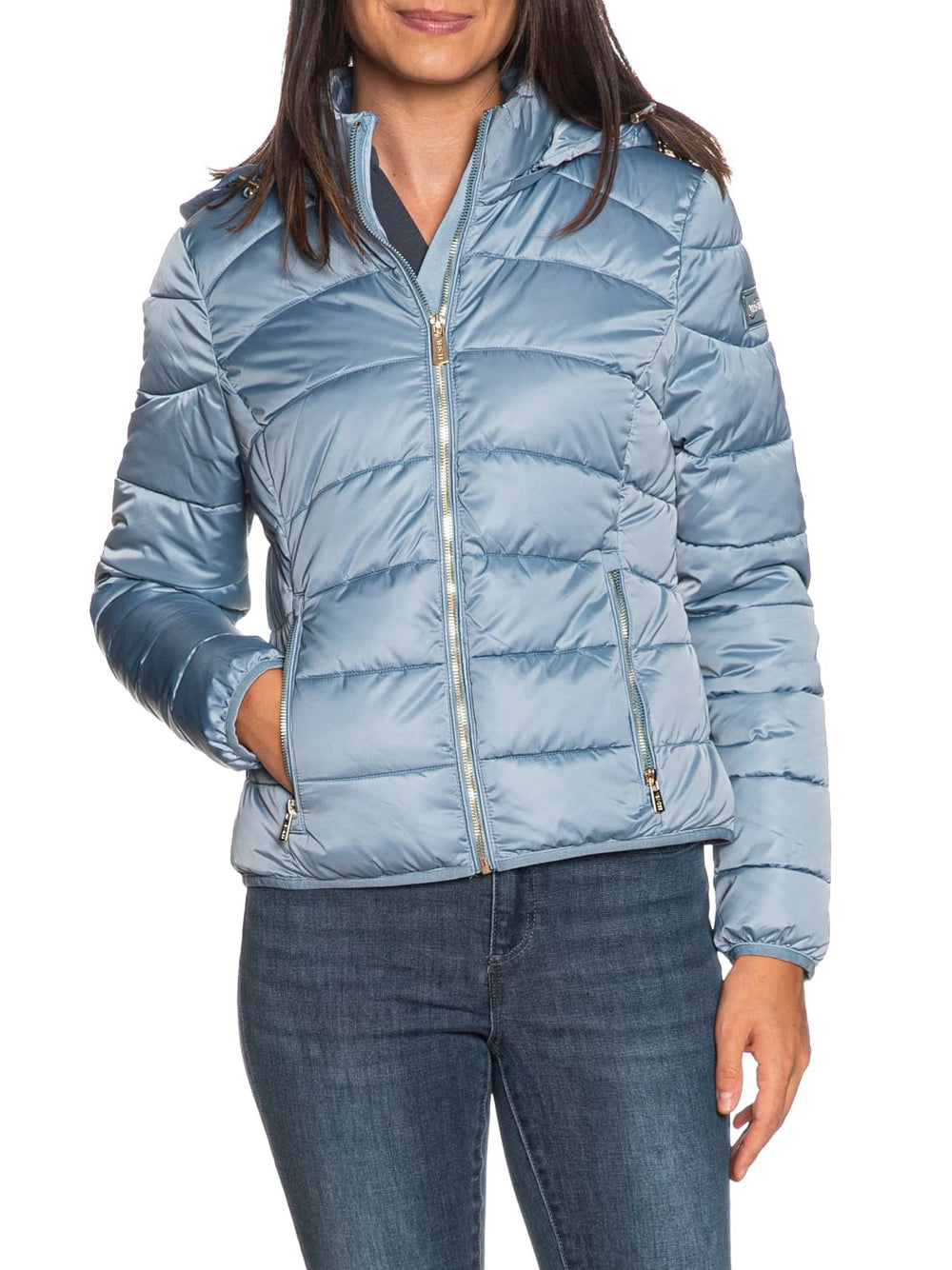 Piumino Yes Zee da Donna - Celeste