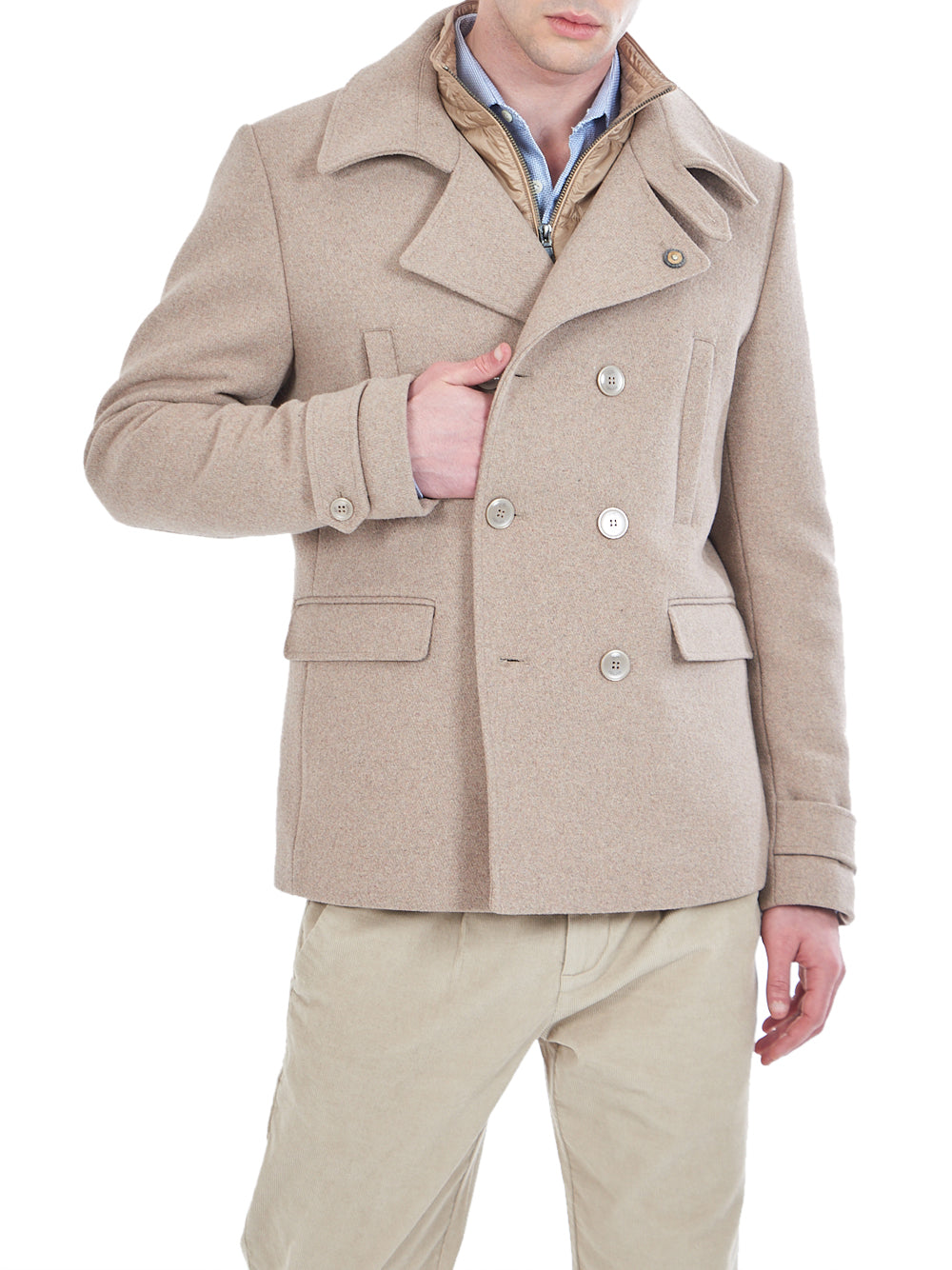 Cappotto Yes Zee da Uomo - Marrone
