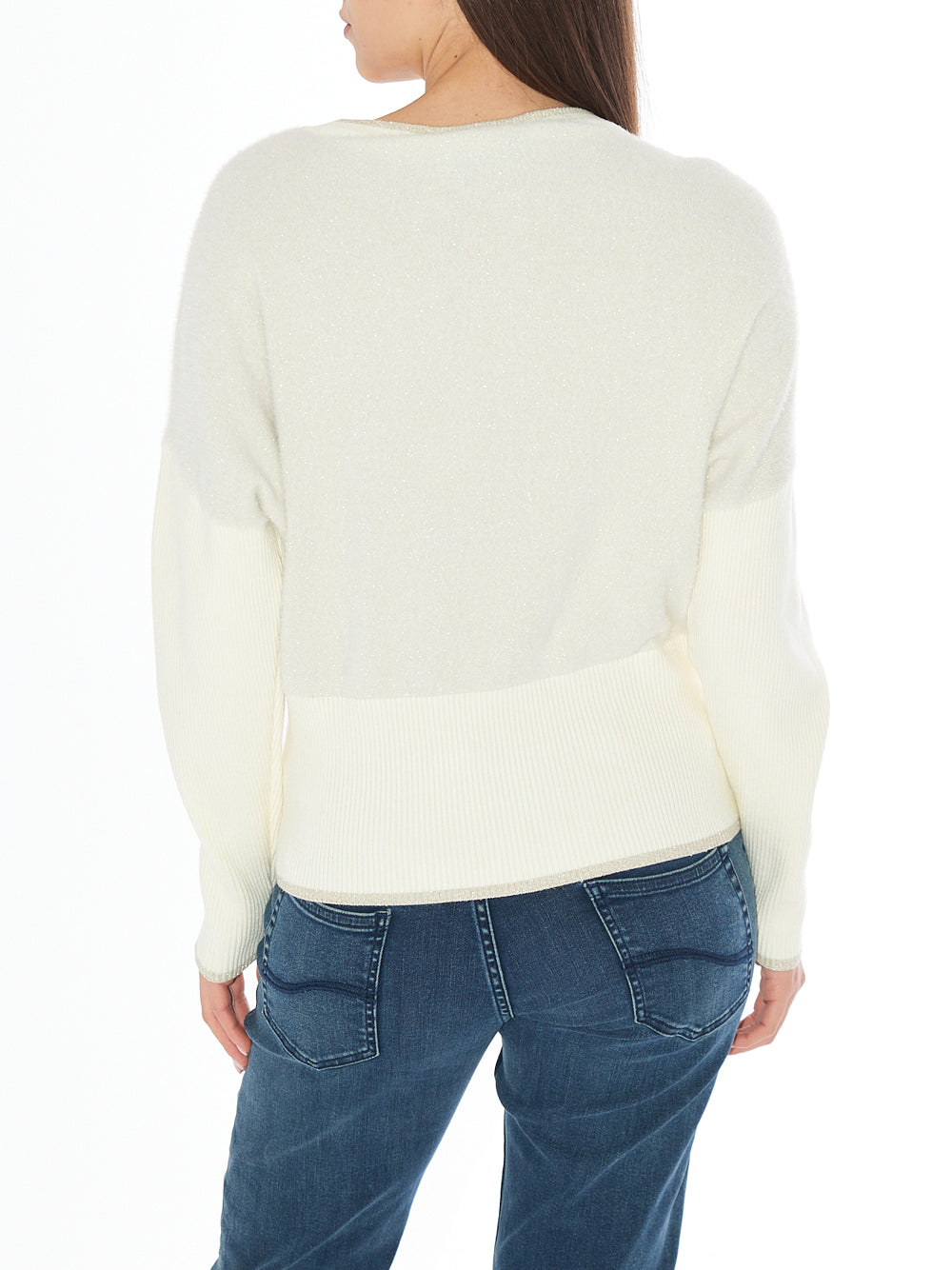 Pullover Yes Zee da Donna - Avorio