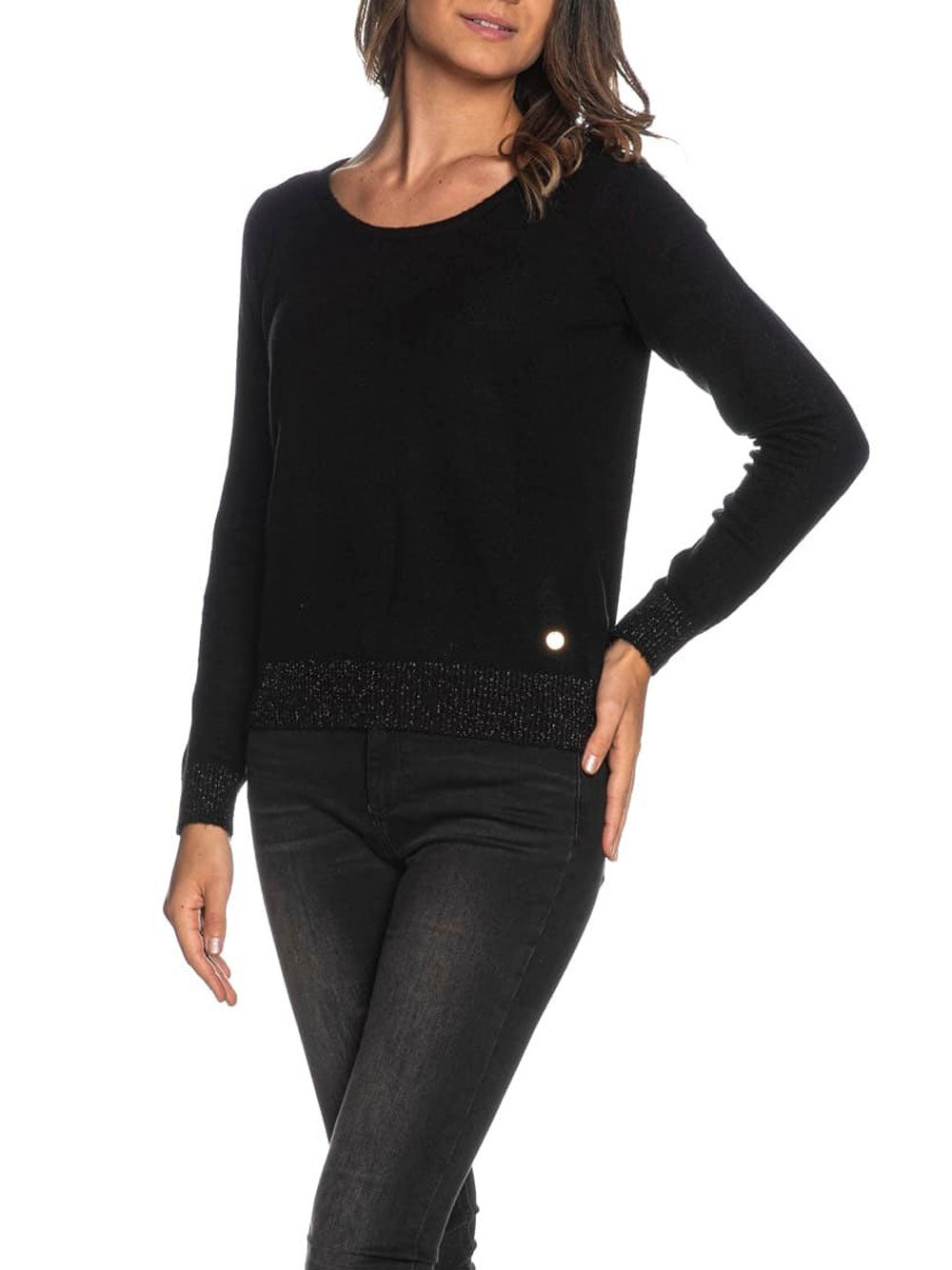 Maglia Yes Zee da Donna - Nero