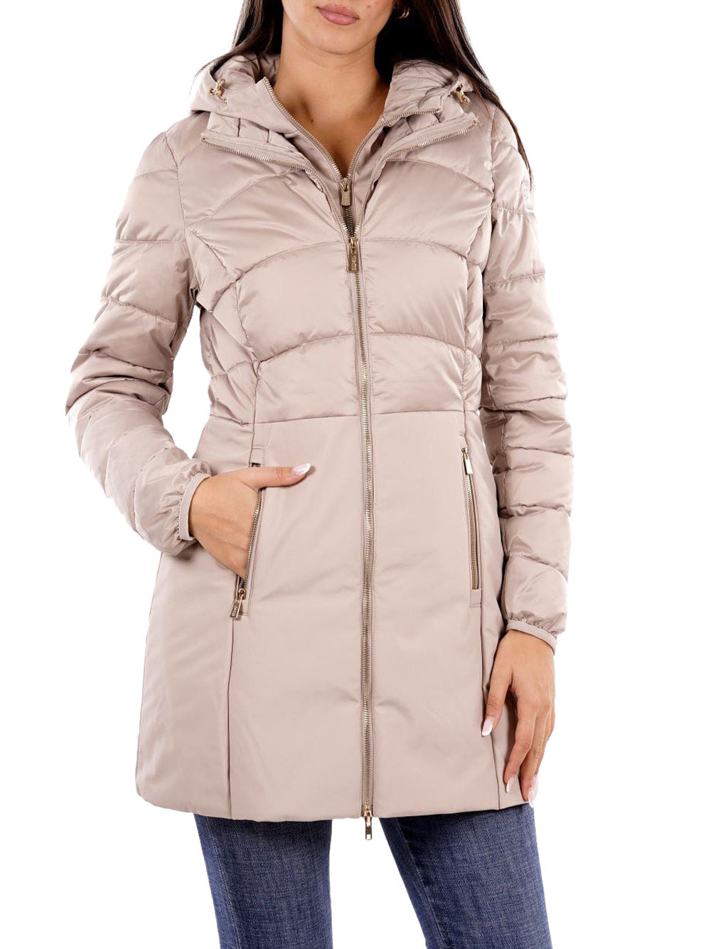 Piumino Yes Zee da Donna - Beige