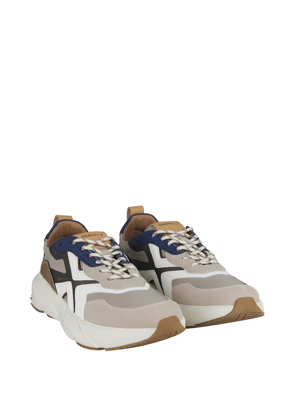 Alexander Smith Sneakers Uomo Mod. SXBDHZM7865 HORIZON YLO /militare Bianco