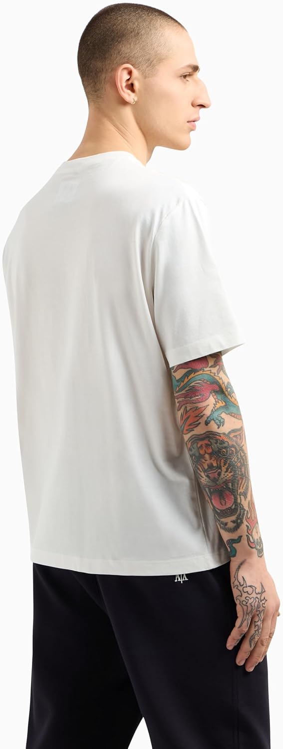 A|X Armani Exchange T-shirt Uomo Mod. XM000366 AF12308 U0009 Bianco