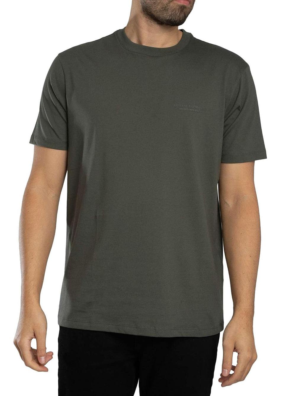 A|X Armani Exchange T-shirt Uomo Mod. XM001282 AF10364 M8317 Verde