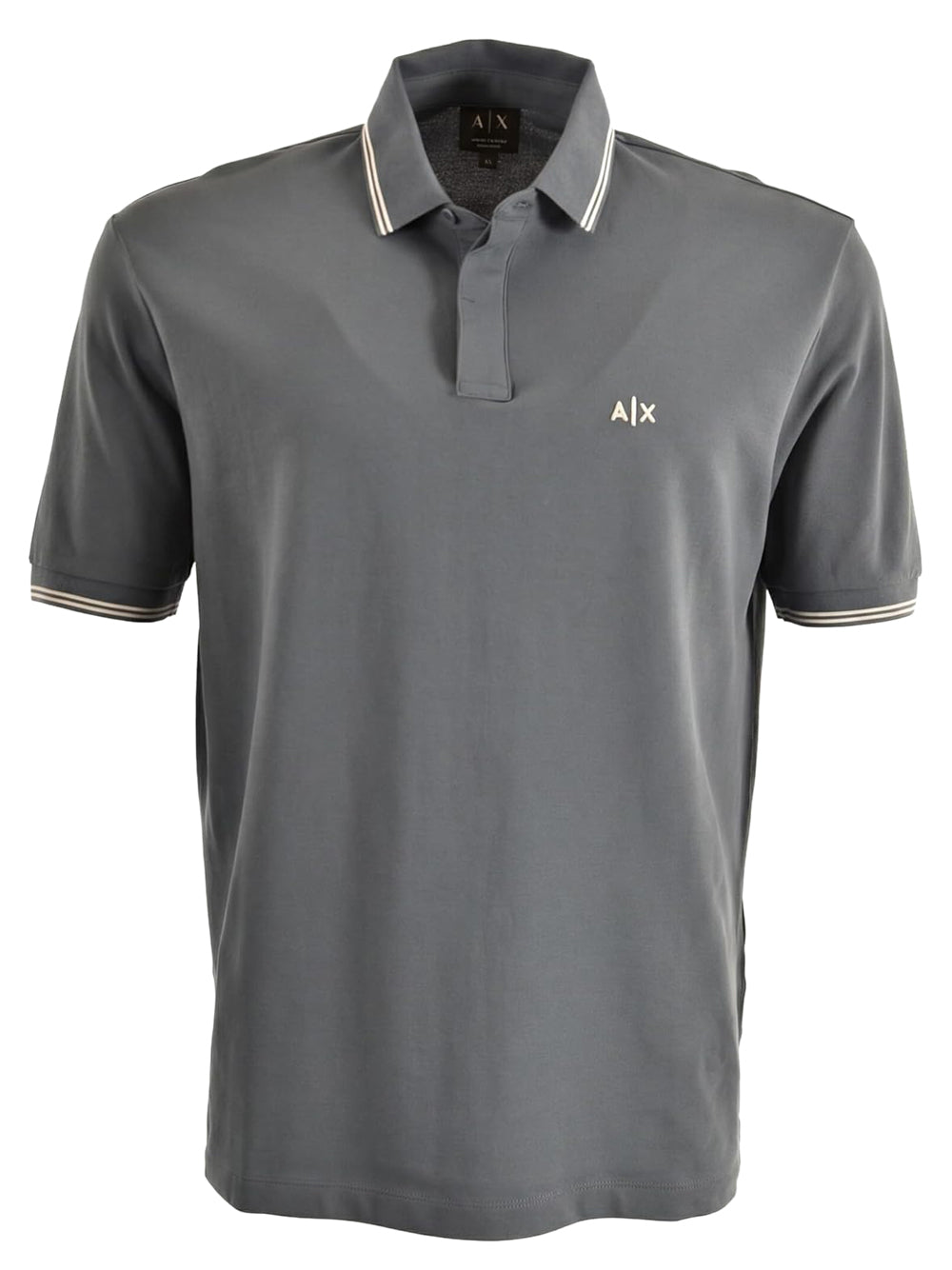 A|X Armani Exchange Polo manica Corta Uomo Mod. XM001287 AF17321 U9302 Grigio
