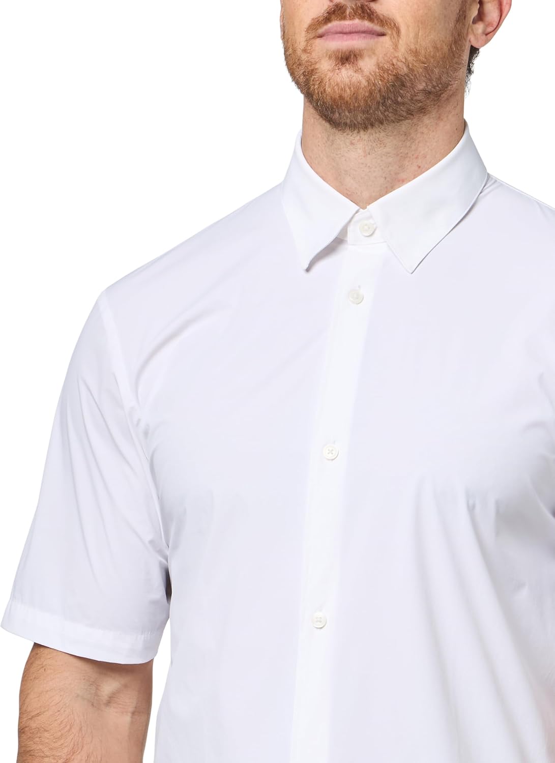 A|X Armani Exchange Camicia Manica Corta Uomo Mod. XM001566 AF19193 U0009 Bianco