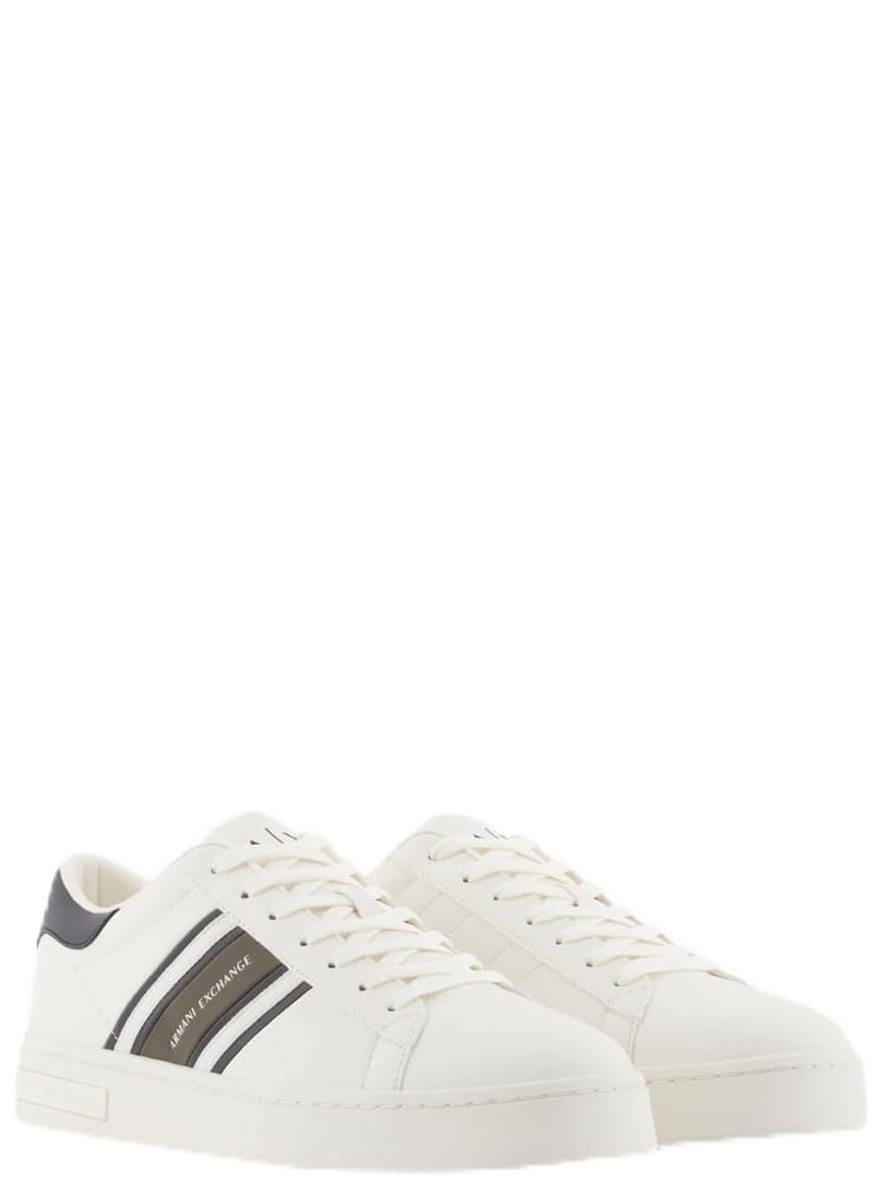 A|X Armani Exchange Sneakers Uomo Mod. XM002198 AF21421 MZ439 Bianco