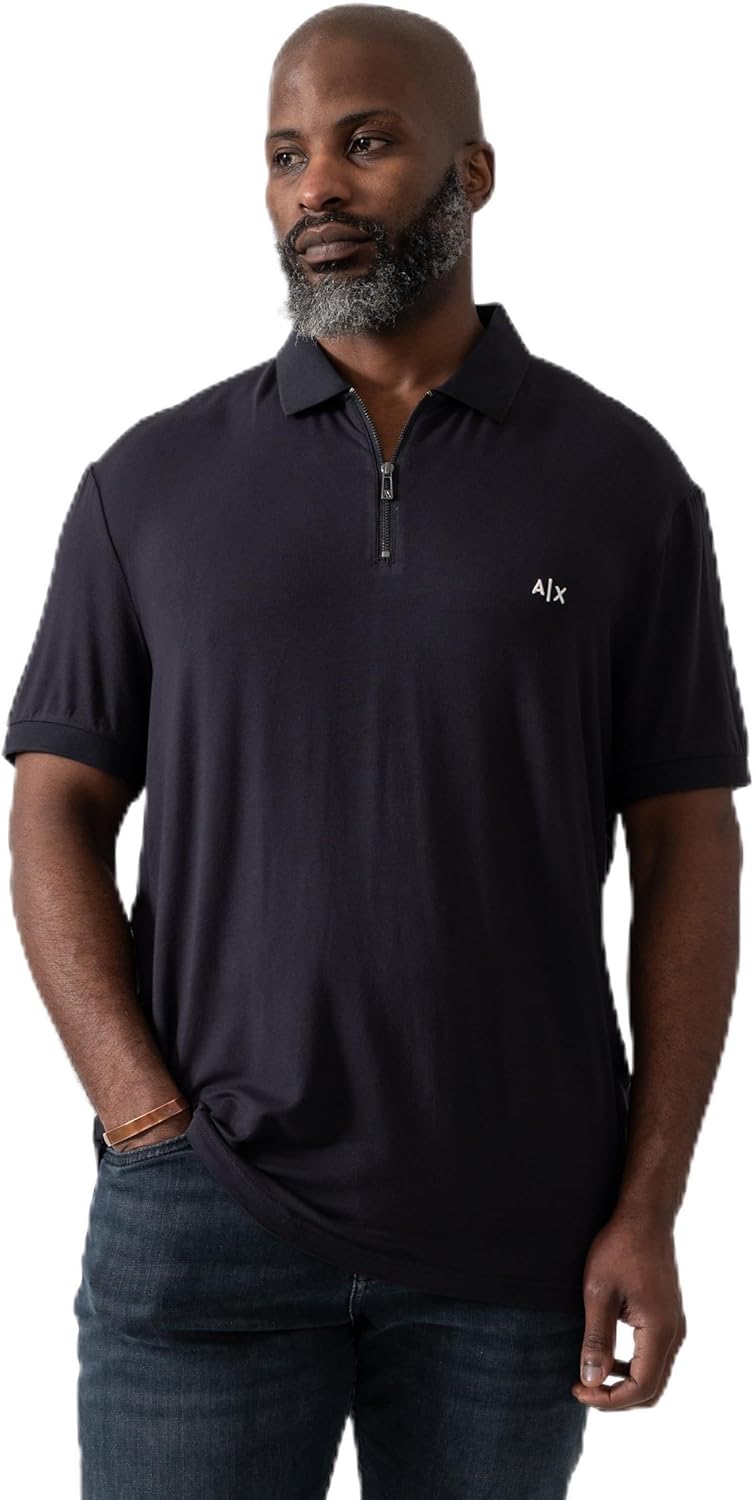 A|X Armani Exchange Polo Manica Corta Uomo Mod. XM002372 AF21936 UB101 Blu