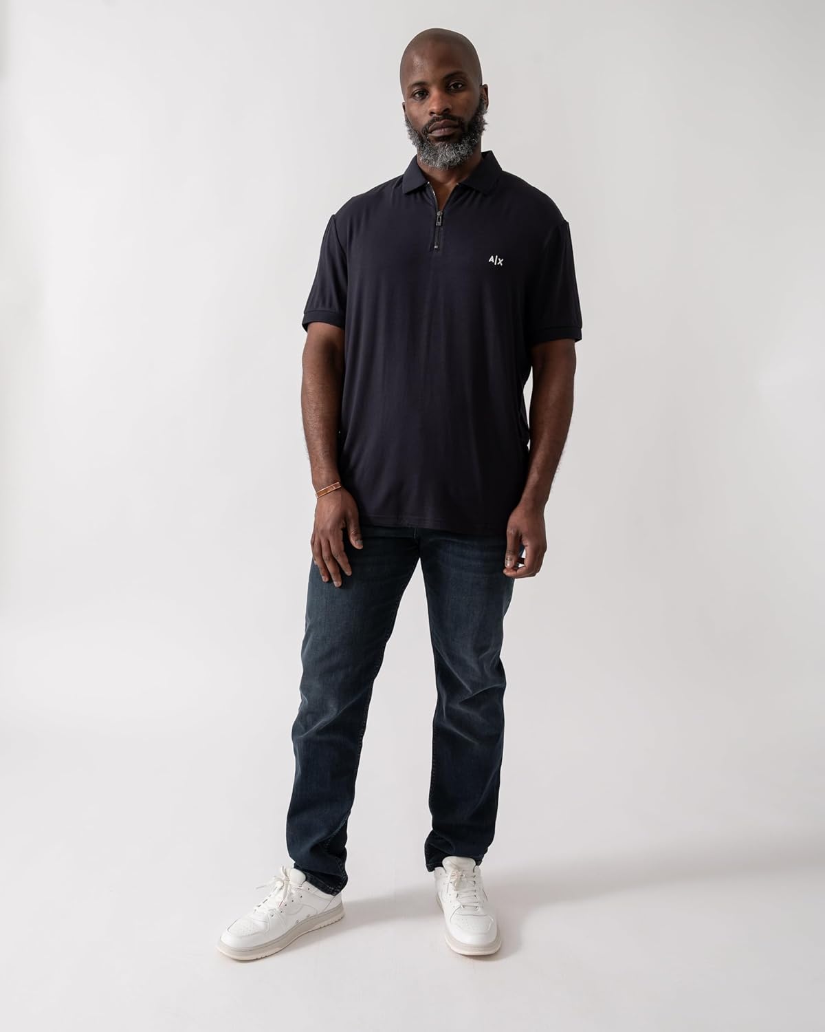 A|X Armani Exchange Polo Manica Corta Uomo Mod. XM002372 AF21936 UB101 Blu