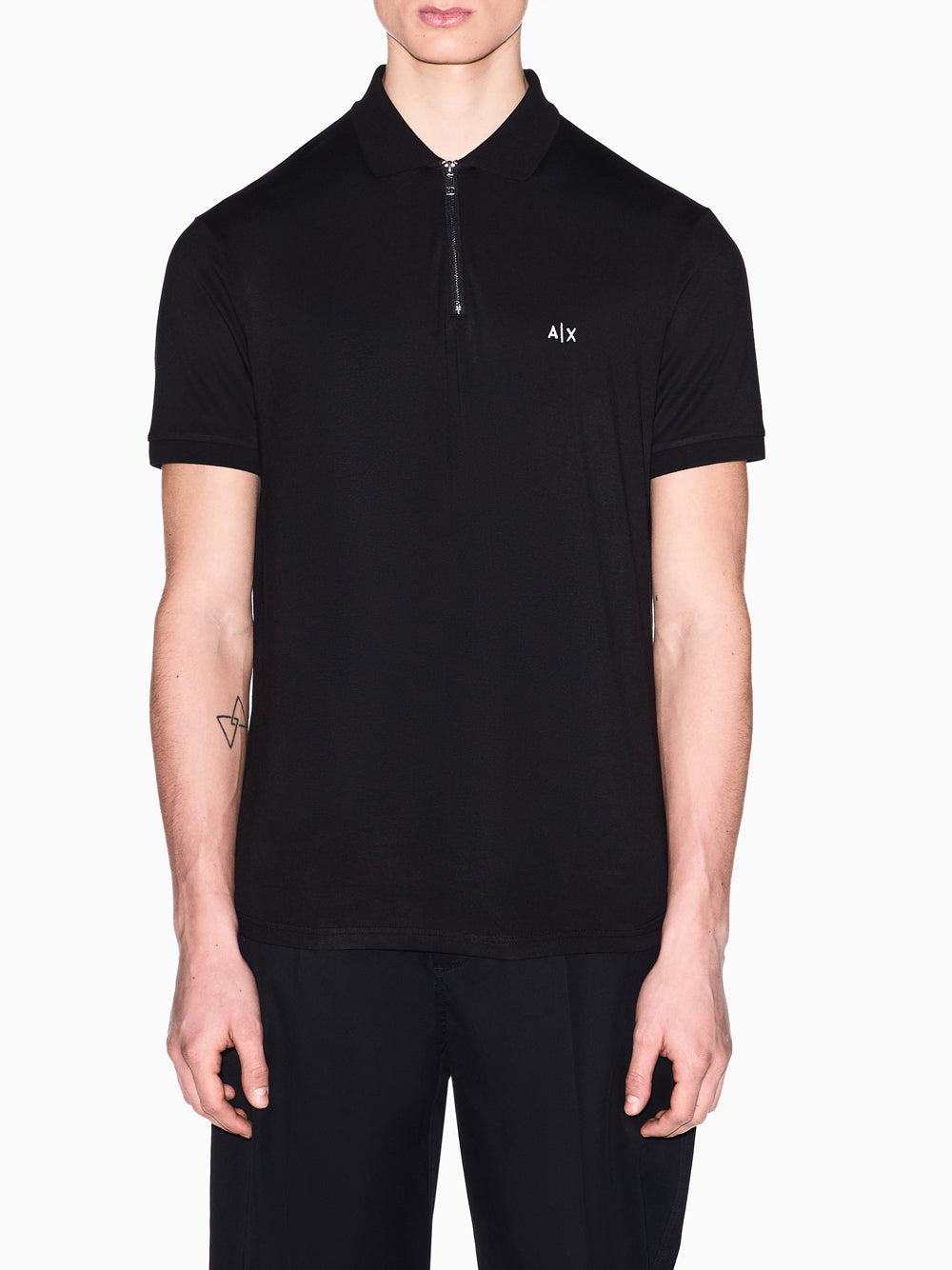 A|X Armani Exchange Polo Manica Corta Uomo Mod. XM002372 AF21936 UC001 Nero