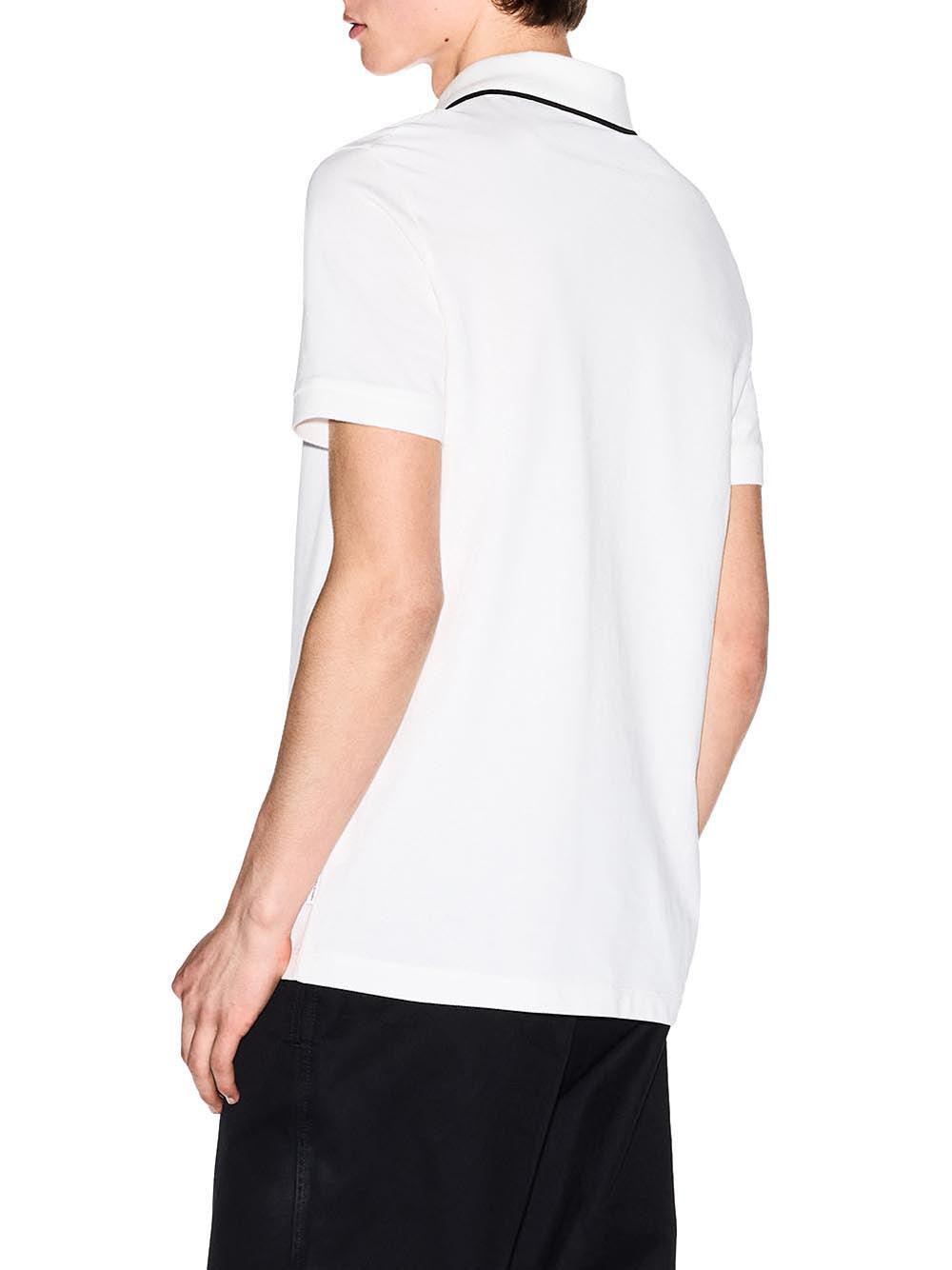 A|X Armani Exchange Polo Manica Corta Uomo Mod. XM002401 AF10366 U0009 Bianco