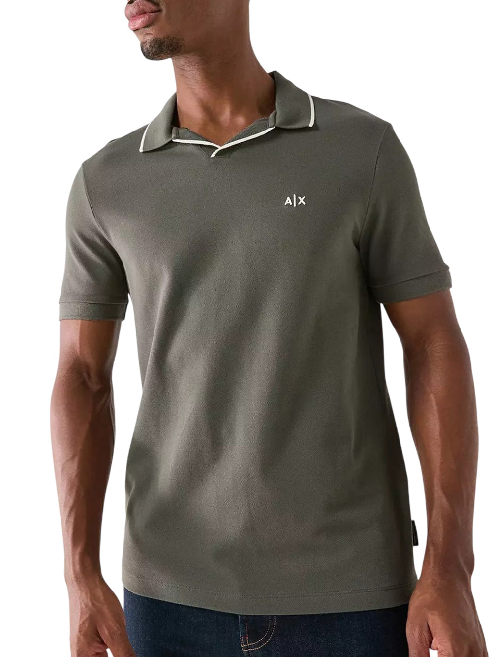 A|X Armani Exchange Polo M/C Uomo Mod. XM002401 AF10366 U8144 Verde