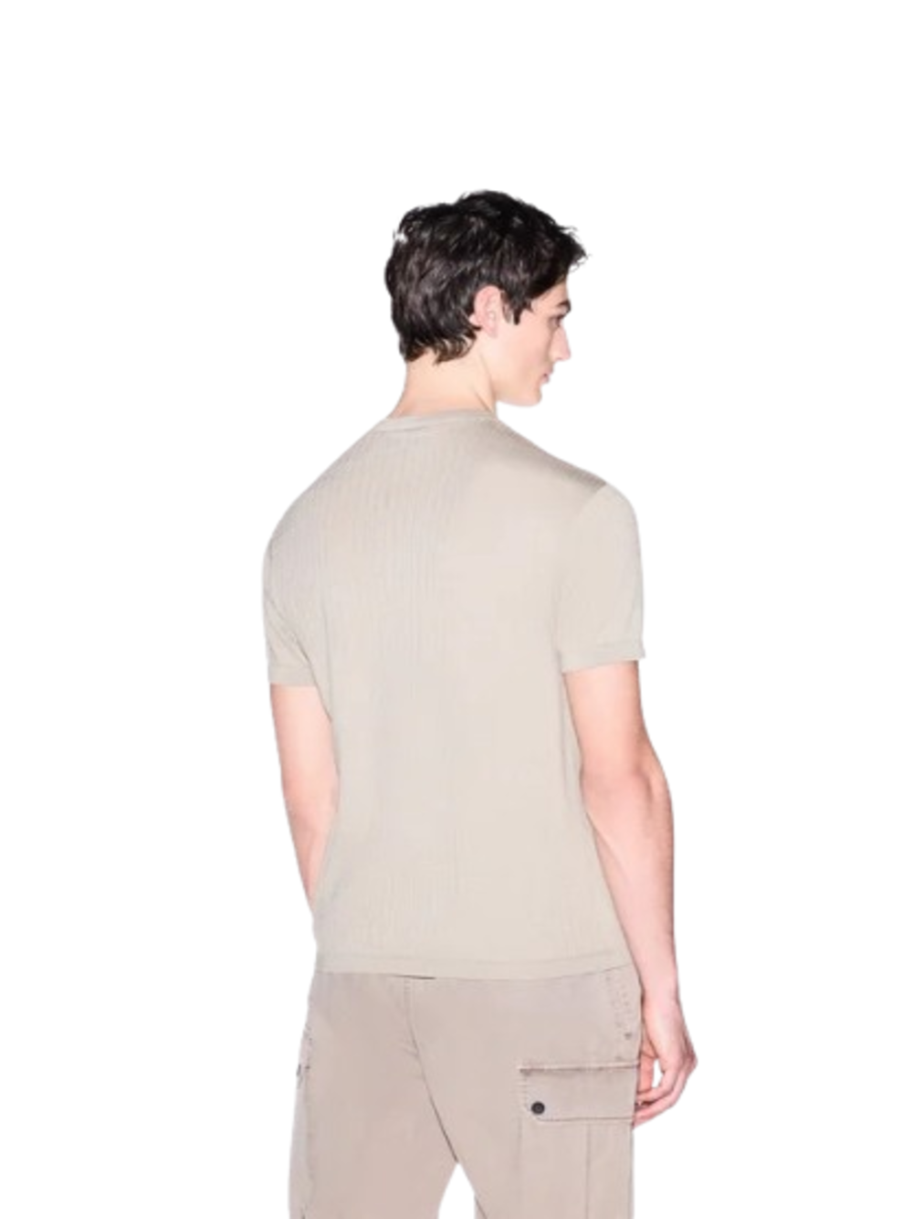 A|X Armani Exchange T-shirt Uomo Mod. XM002439 AF22249 U6229 Beige