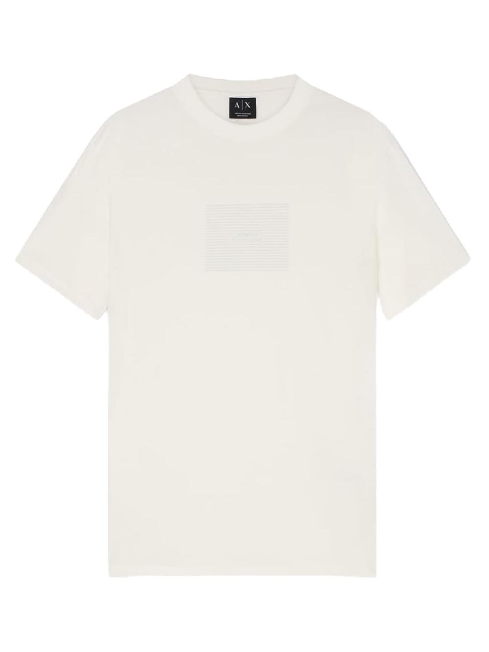 A|X Armani Exchange T-shirt Uomo Mod. XM002456 AF10356 U0009 Bianco