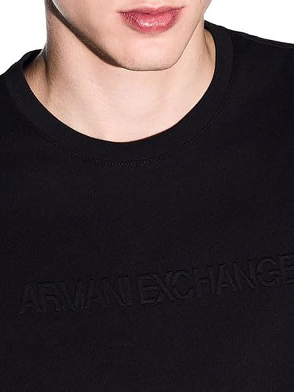 A|X Armani Exchange T-shirt Uomo Mod. XM002467 AF10356 UC001 Nero