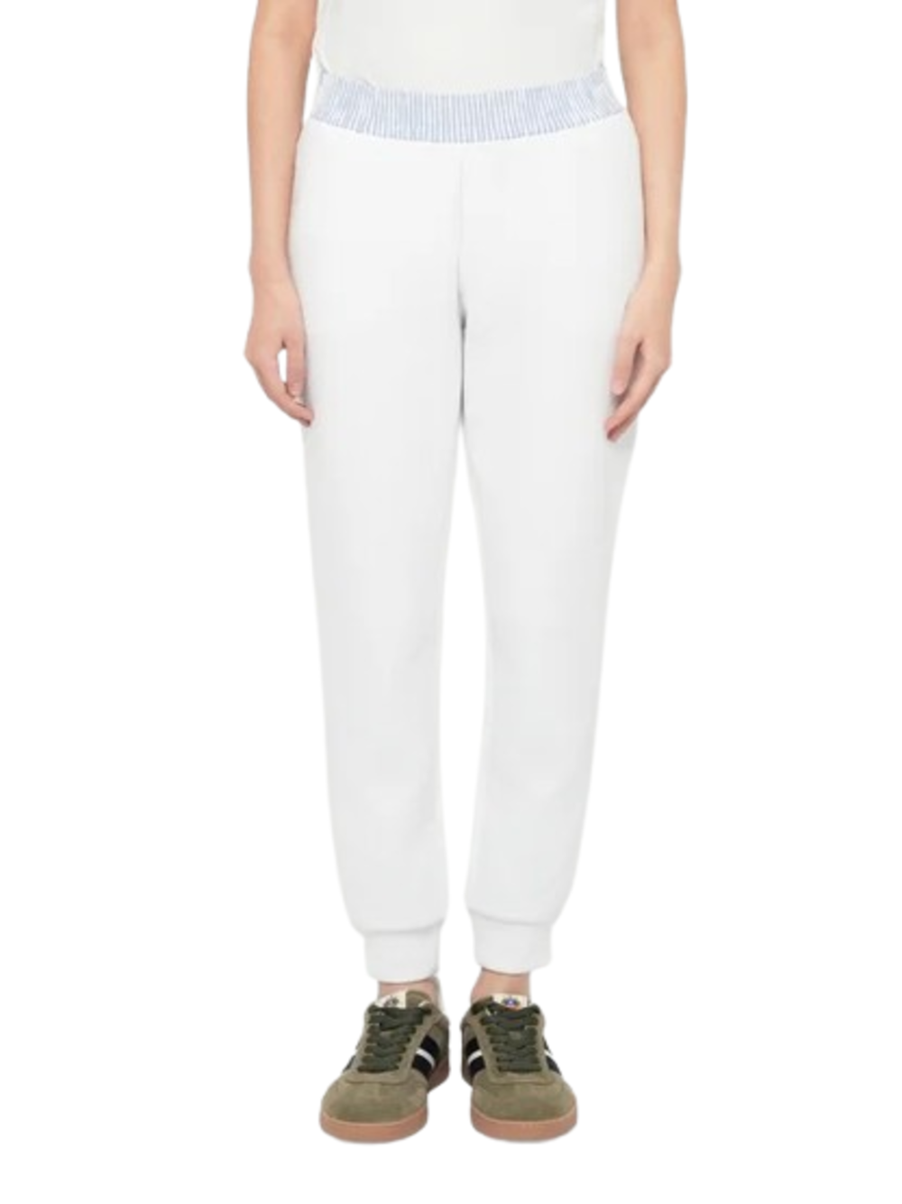 A|X Armani Exchange Pantalone Donna Mod. XW002082 AF21298 U0002 Bianco