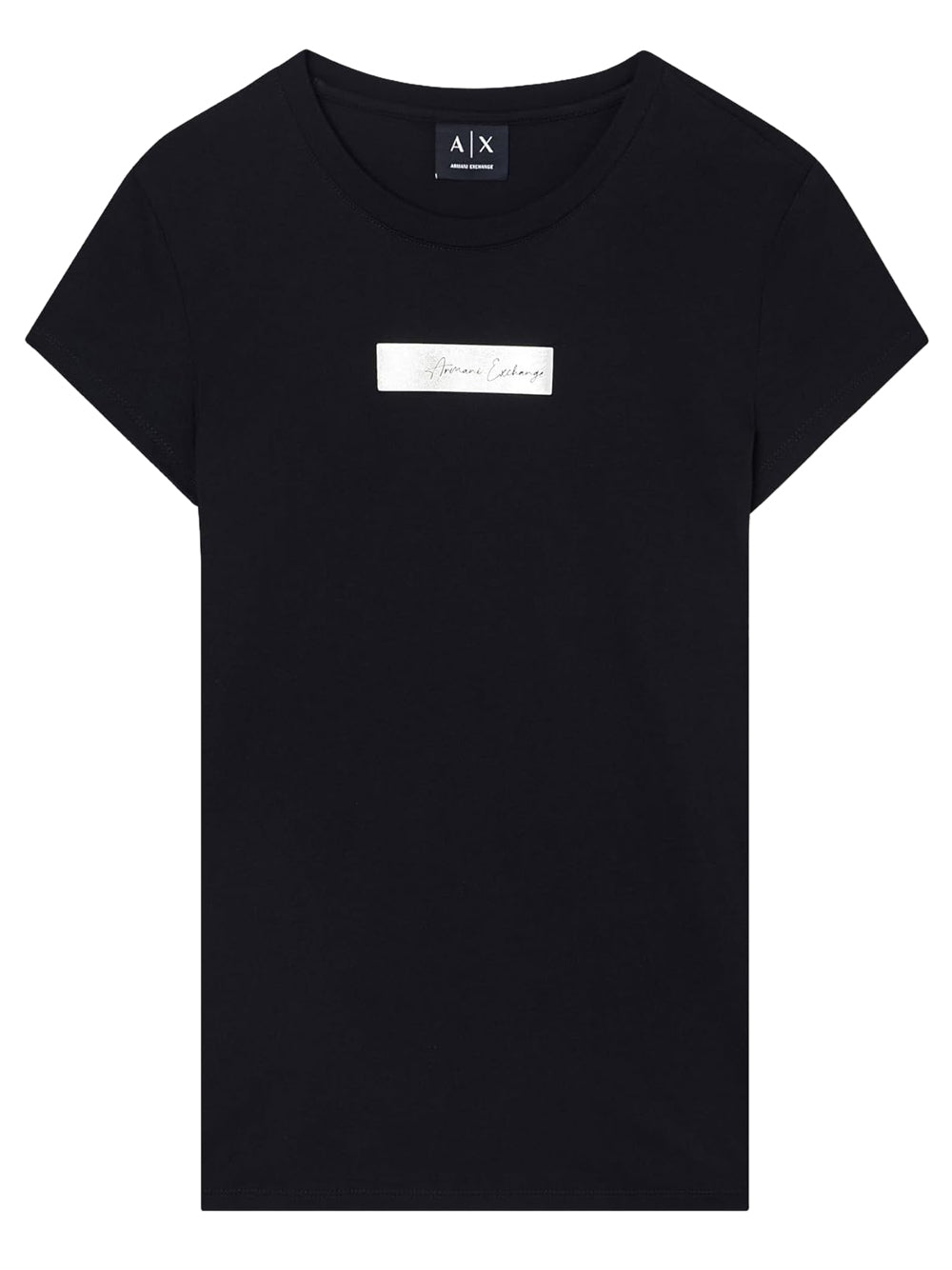 A|X Armani Exchange T-shirt Donna Mod. XW002327 AF10358 UC001 Nero