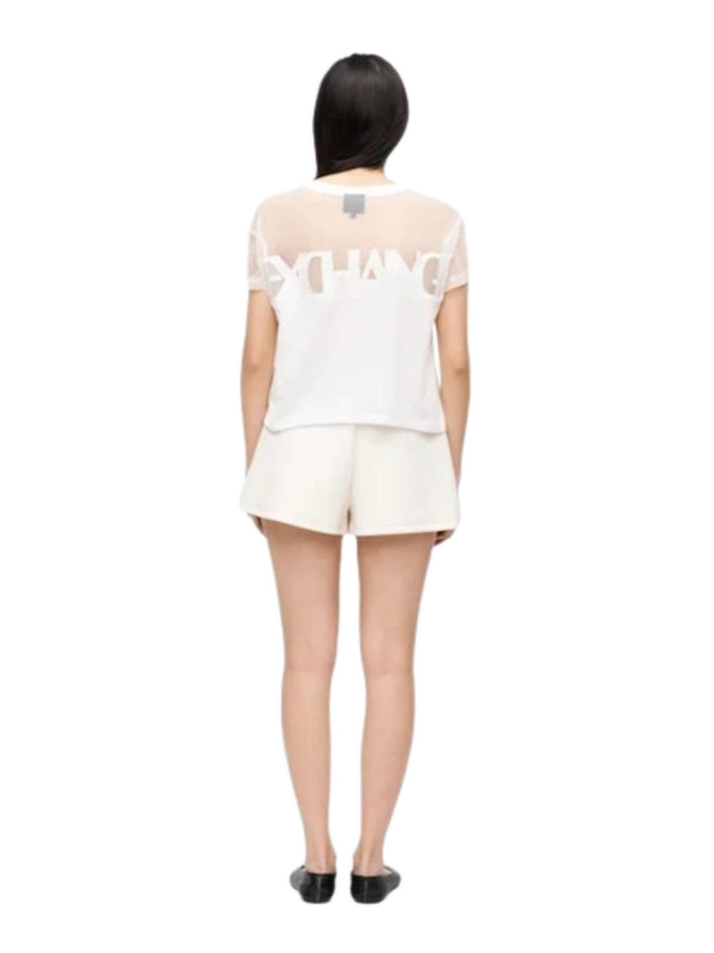 A|X Armani Exchange T-shirt Donna Mod. XW002332 AF10356 U0002 Bianco