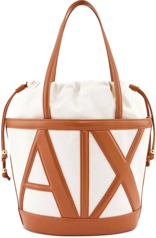 A|X Armani Exchange Borsa Donna Mod. XW002607 AF22635 M6261 Sand Beige