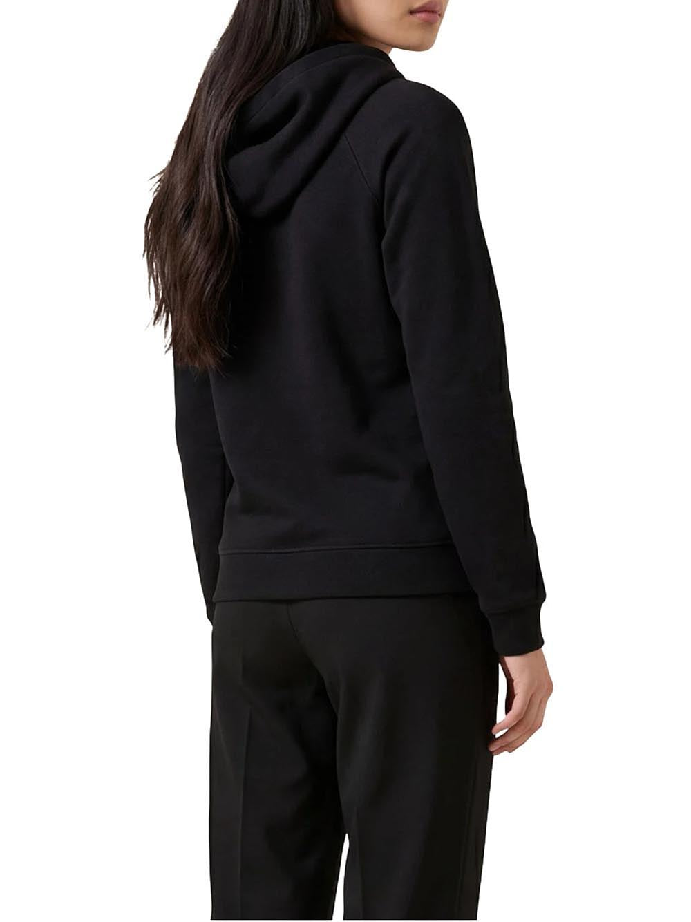 A|X Armani Exchange Felpa Zip Donna Mod. XW002814 AF13397 UC001 Nero