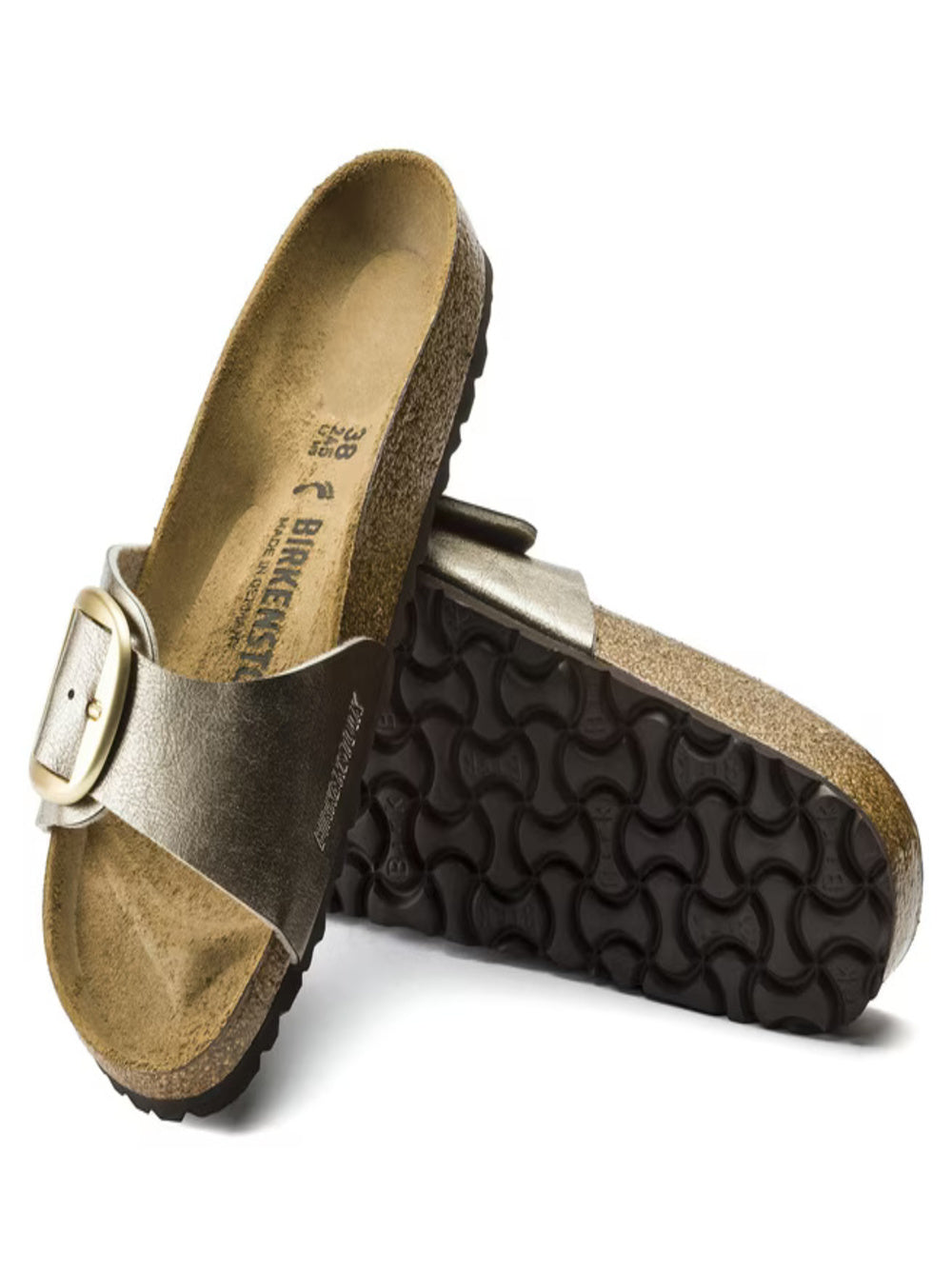 Birkenstock Ciabatta Donna Mod. 1016237 MADRID TAUPE TAUPE Marrone