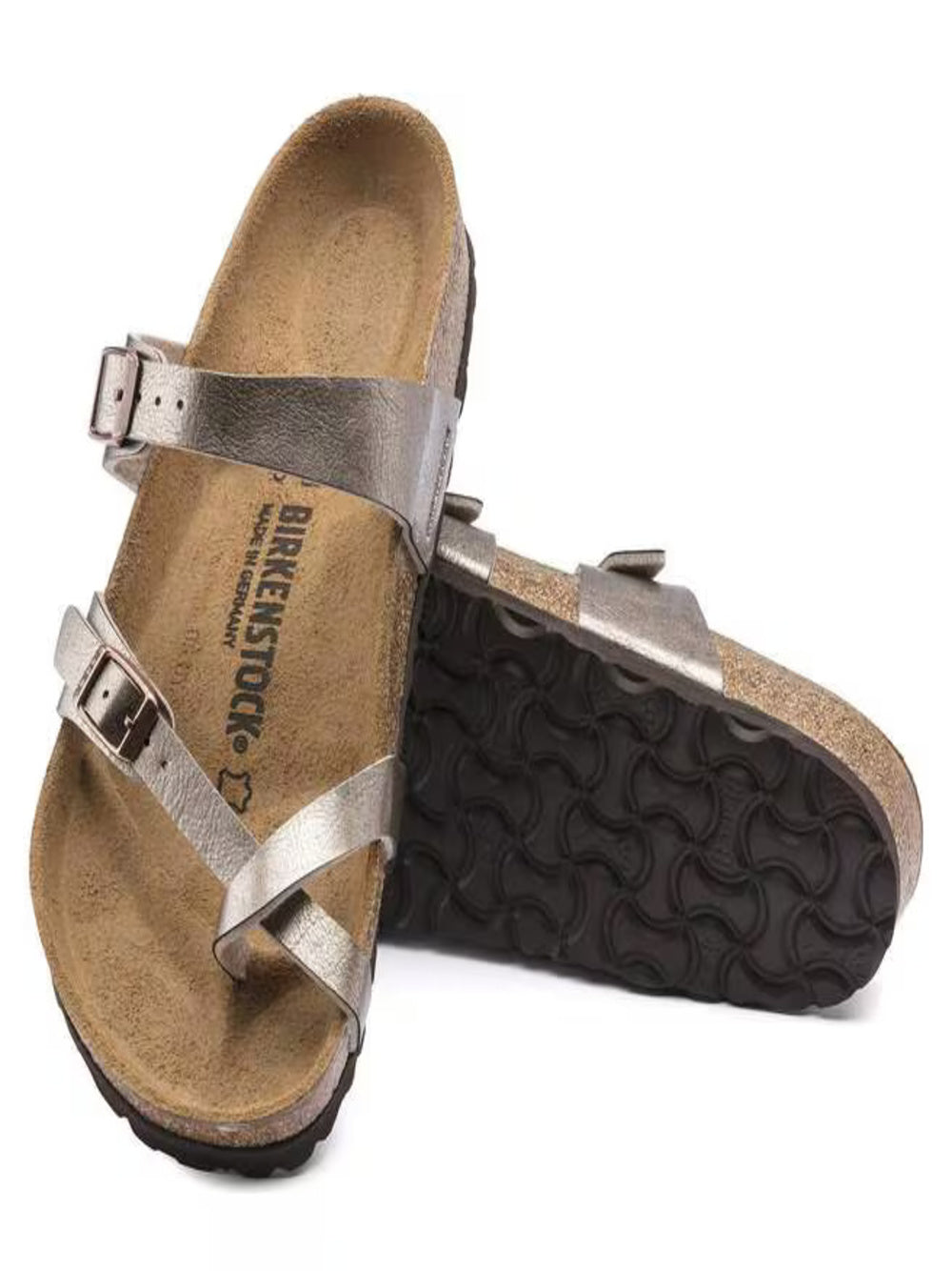 Birkenstock Ciabatta Donna Mod. 1016408 MAYARI TAUPE TAUPE Marrone
