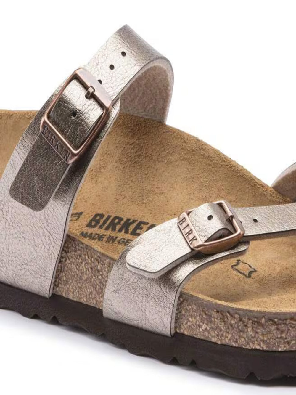 Birkenstock Ciabatta Donna Mod. 1016408 MAYARI TAUPE TAUPE Marrone