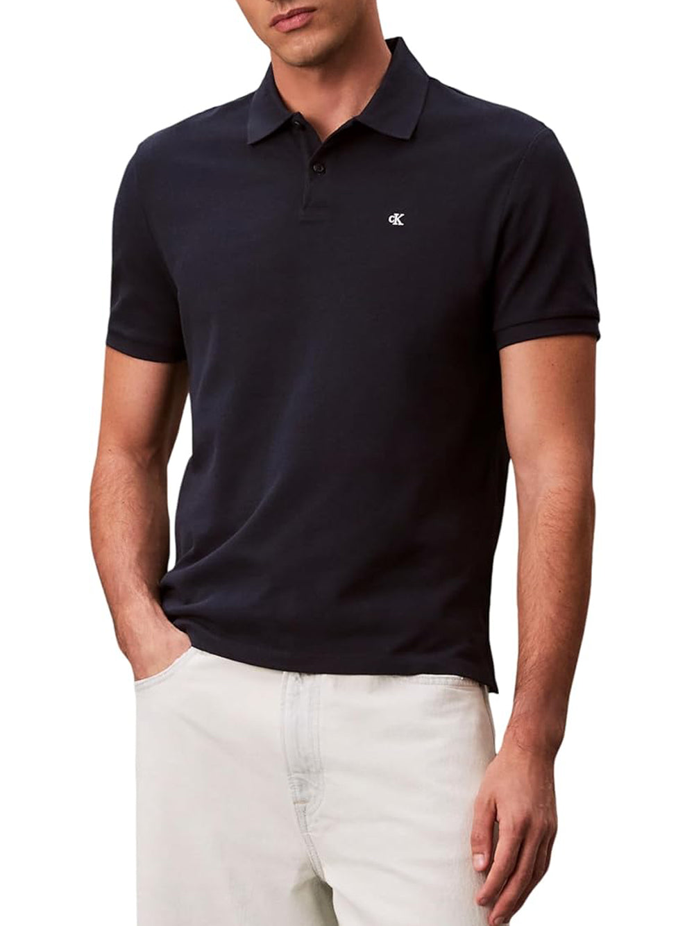Calvin Klein Calvin Klein Jeans Polo Uomo Mod. LV040EM269 CEF Blu