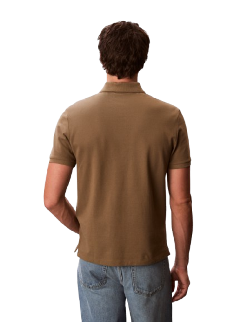 Calvin Klein Calvin Klein Jeans Polo Uomo Mod. LV040EM269 VFB Moro Marrone
